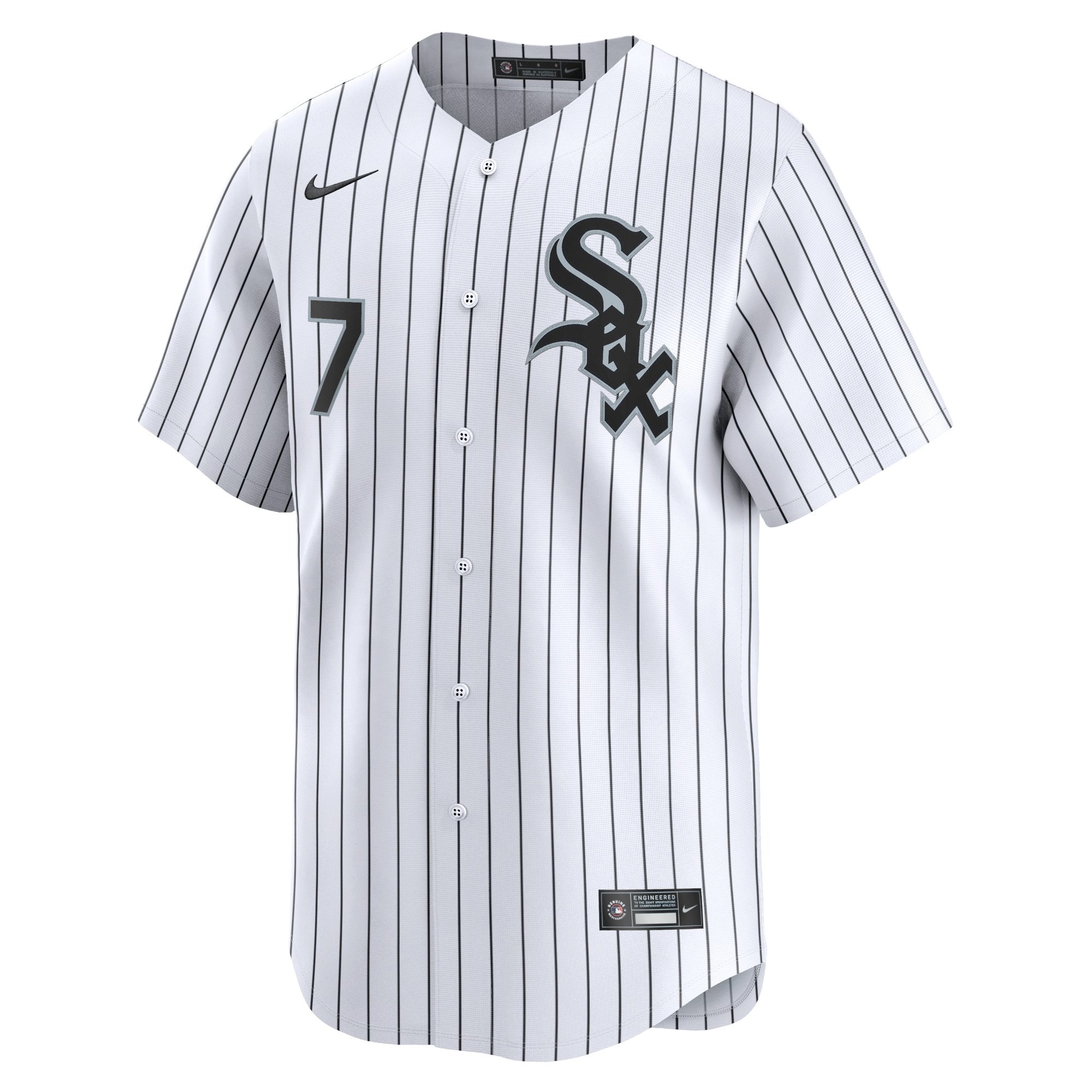 Men's Chicago White Sox Tim Anderson  White Home Limited Player Jersey