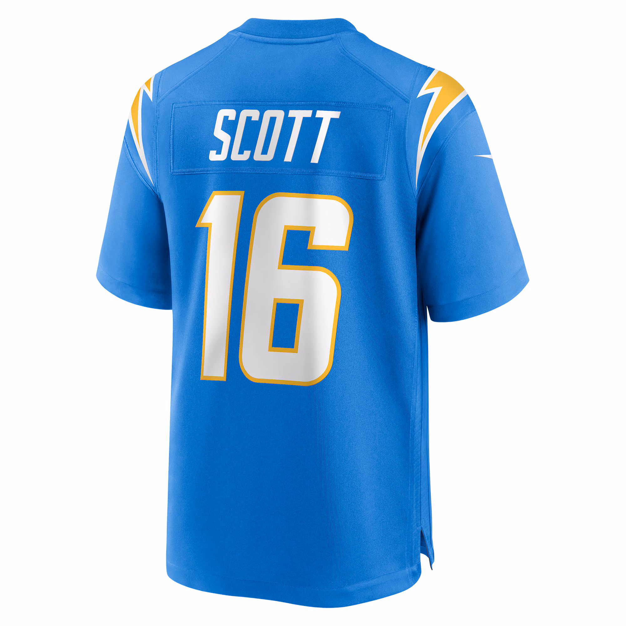 JK Scott Los Angeles Chargers Game Jersey - Powder Blue