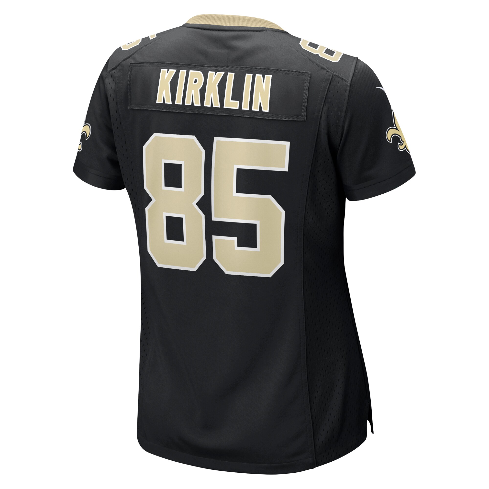 Jontre Kirklin New Orleans Saints Women's Team Game Jersey -  Black