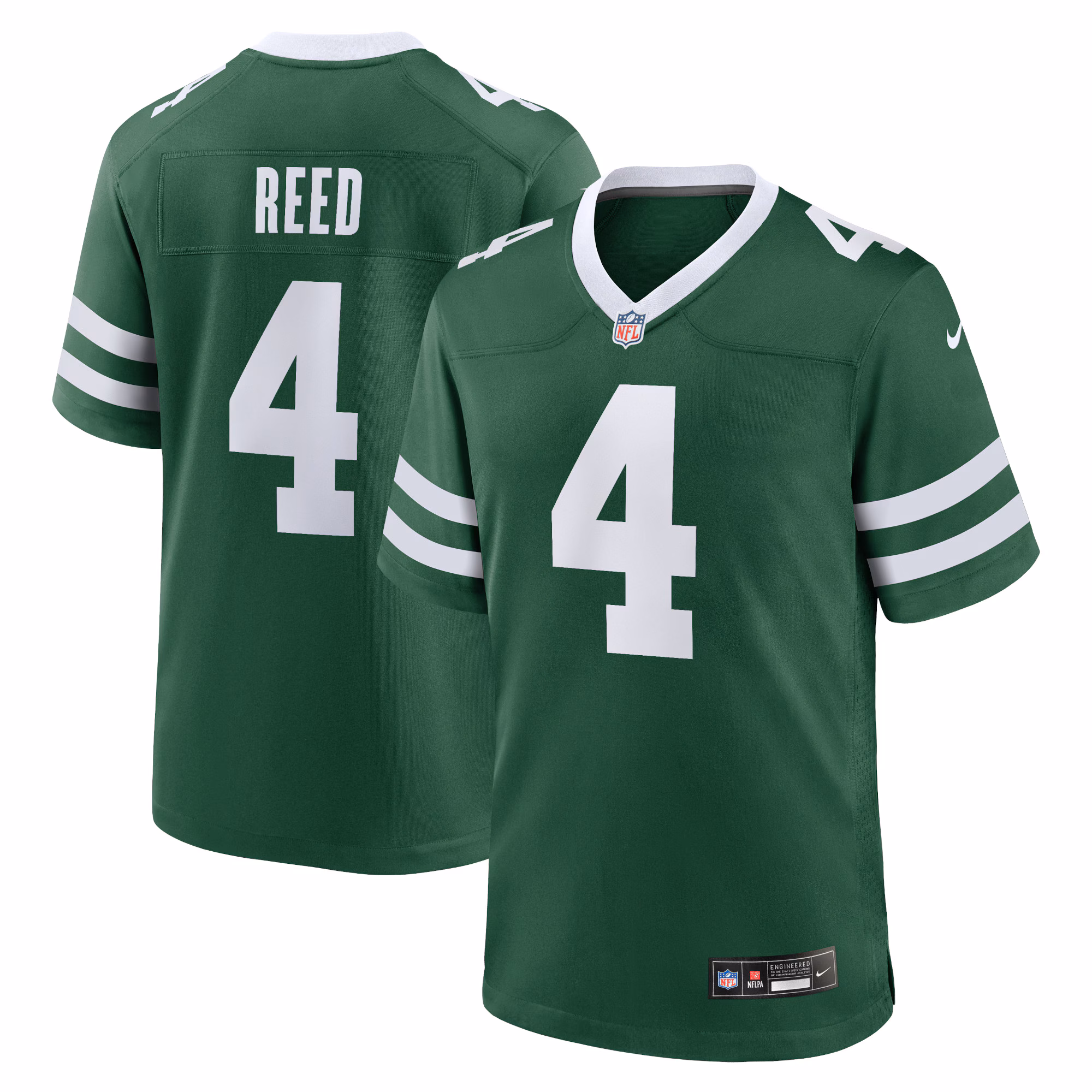 D.J. Reed New York Jets Classic Alternate Game Jersey - White