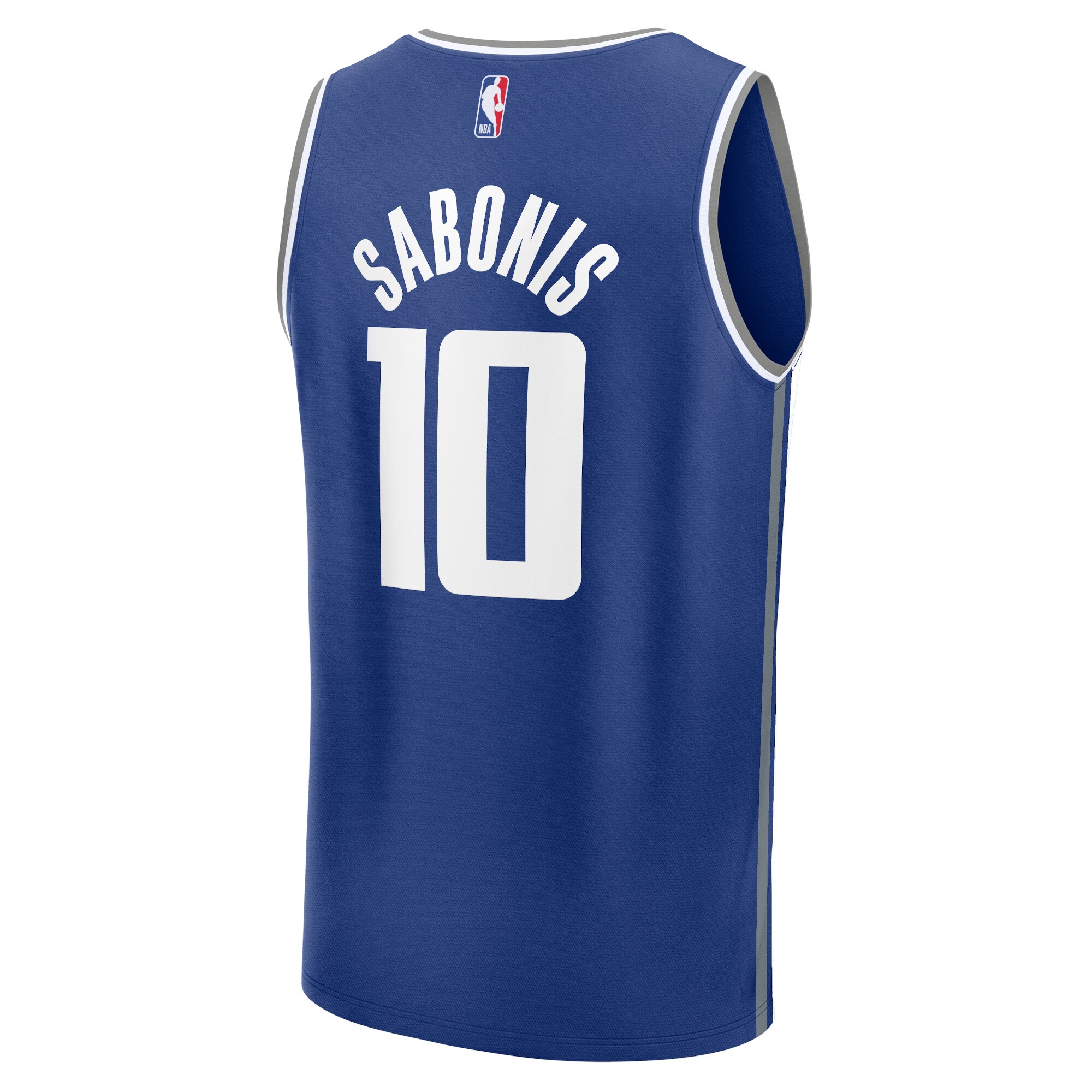 Youth Sacramento Kings Domantas Sabonis  Blue 2023/24 Fast Break Jersey - City Edition