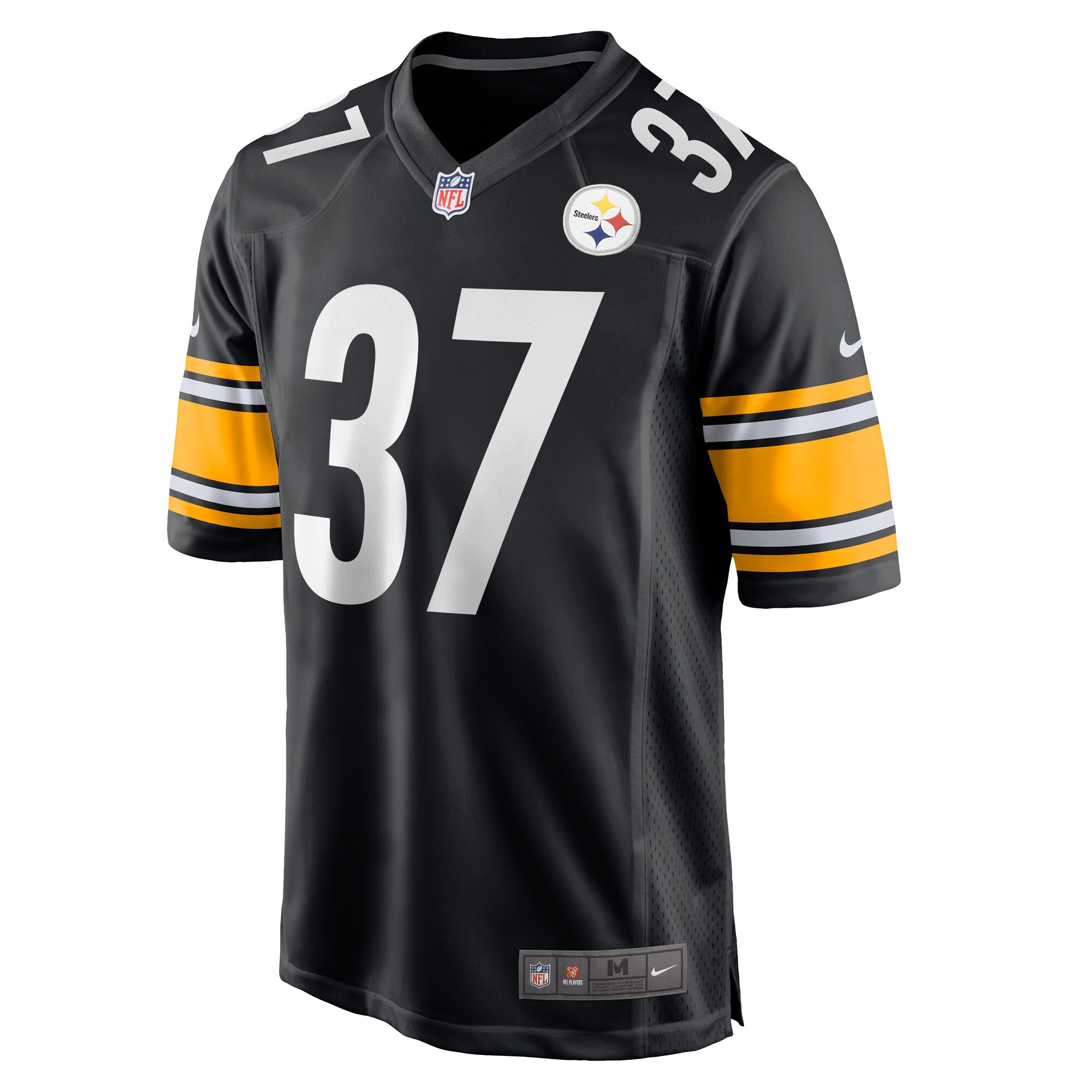 Elijah Riley Pittsburgh Steelers Game Player Jersey - Black