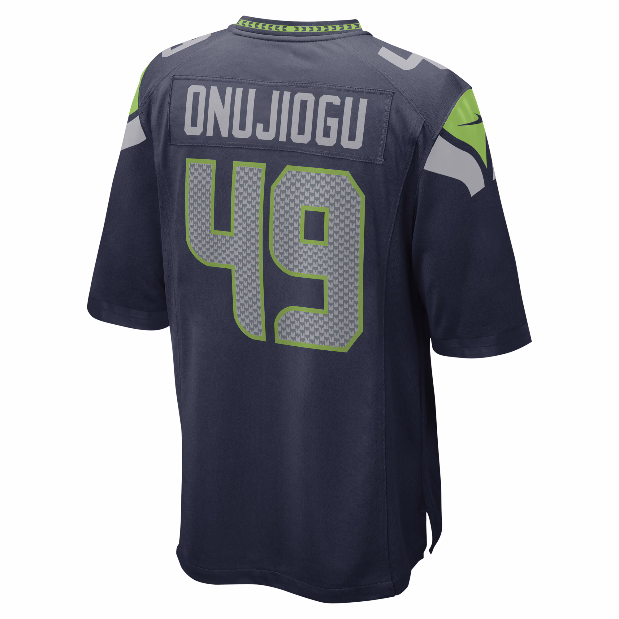 Joshua Onujiogu Seattle Seahawks Game Player Jersey - College Navy