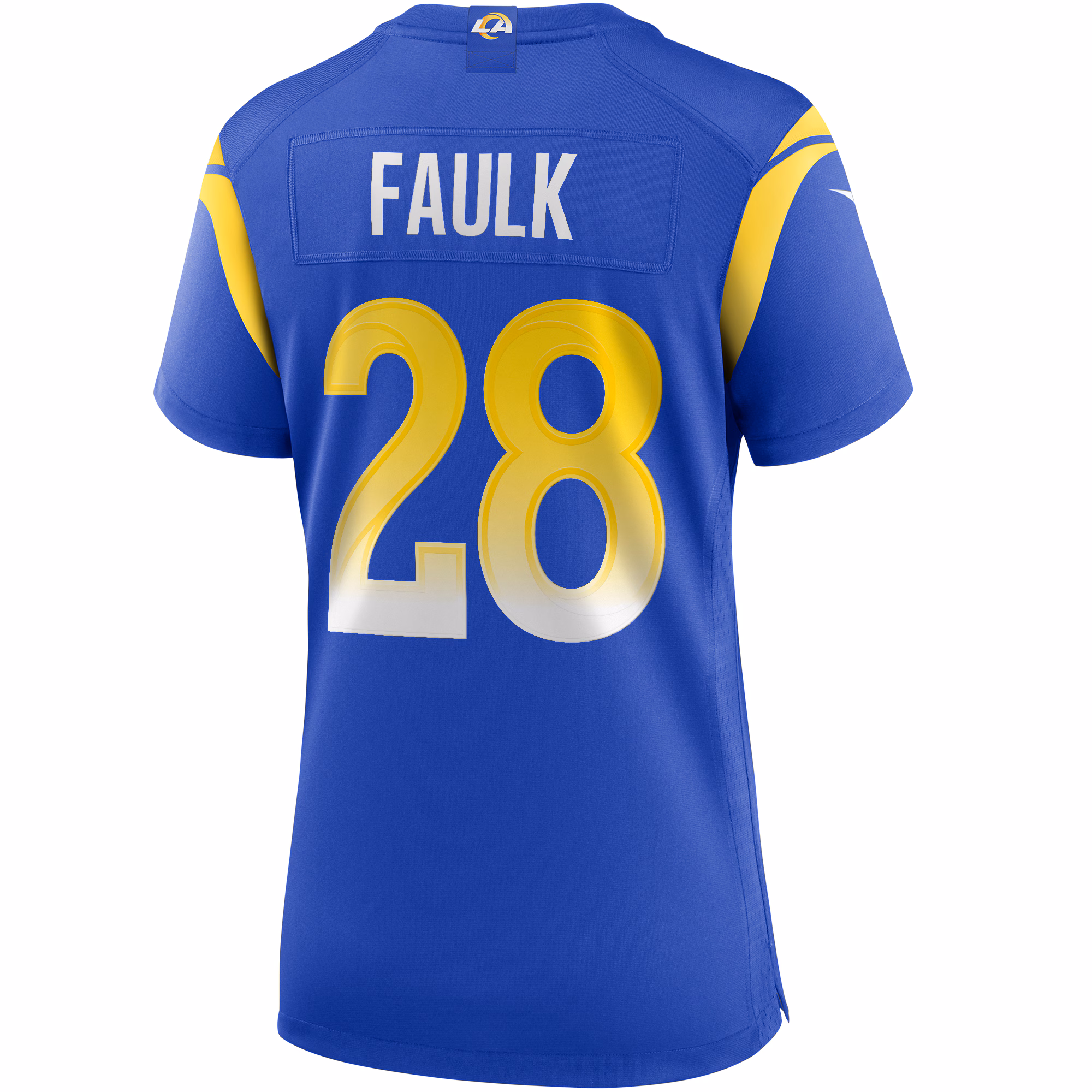 Marshall Faulk Los Angeles Rams Women's Game Retired Player Jersey - Royal