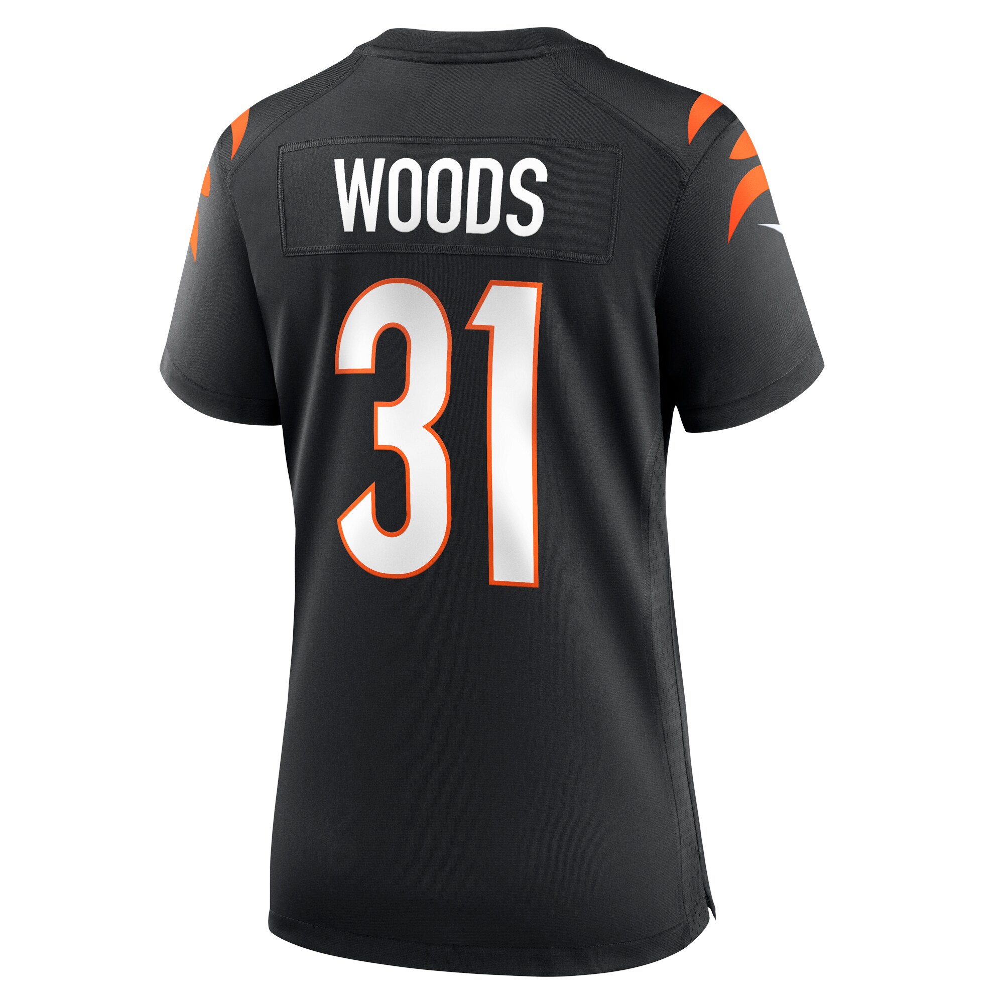 Ickey Woods Cincinnati Bengals Women's Retired Player Game Jersey - Black