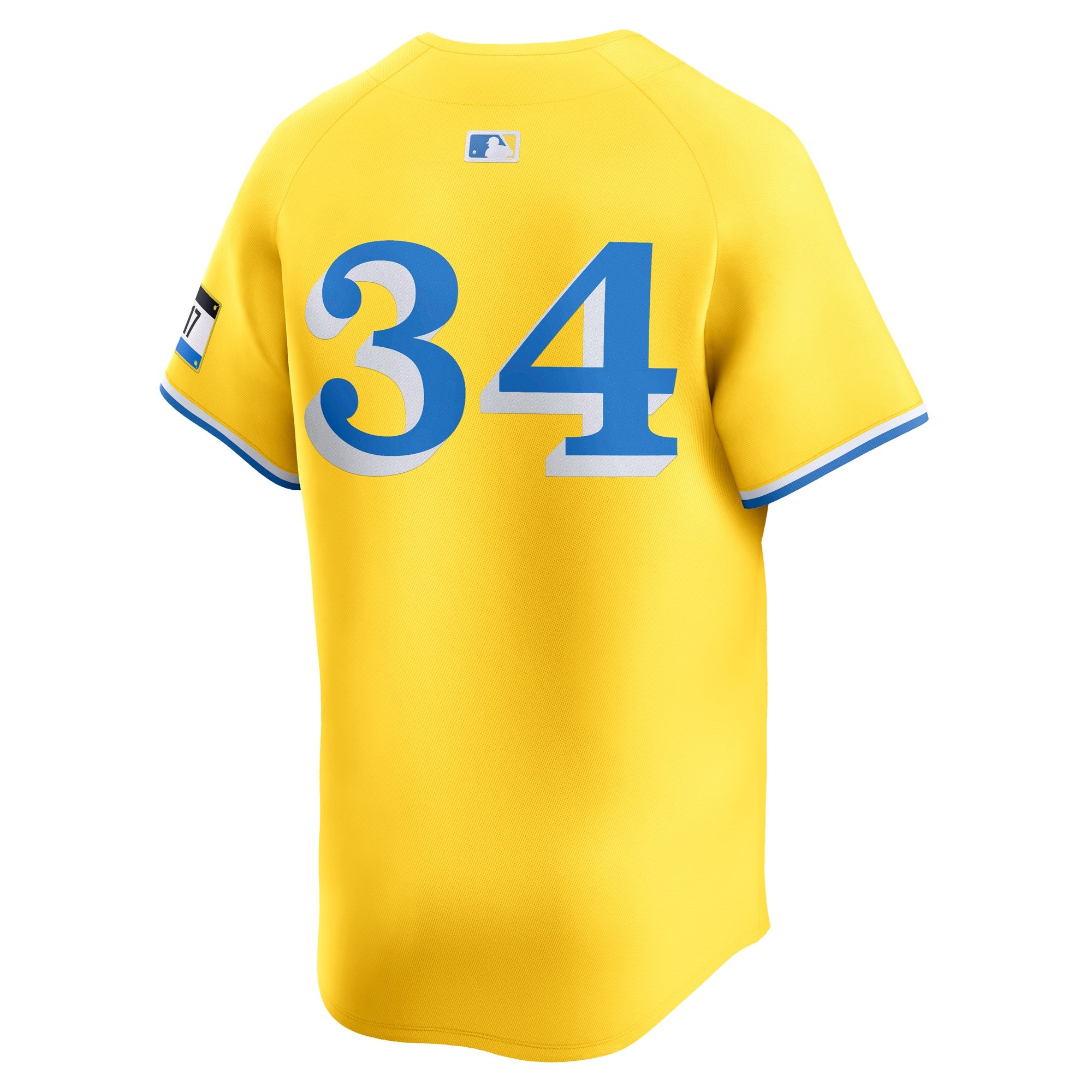 Men's Boston Red Sox David Ortiz  Gold City Connect Retired Player Jersey