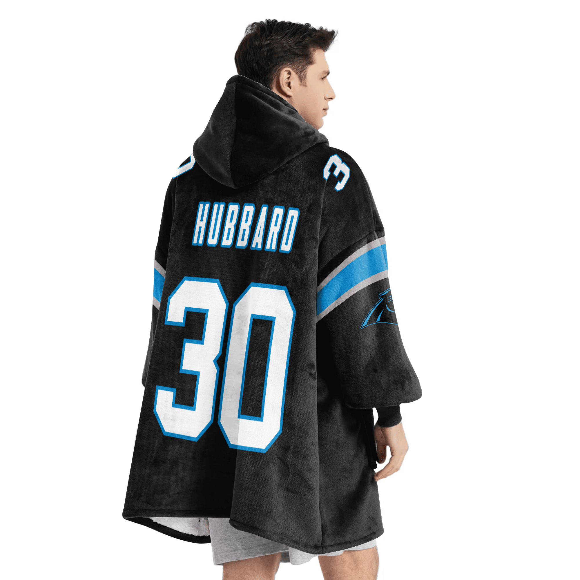 Adult 30 Carolina Football Unisex Blanket Hoodie