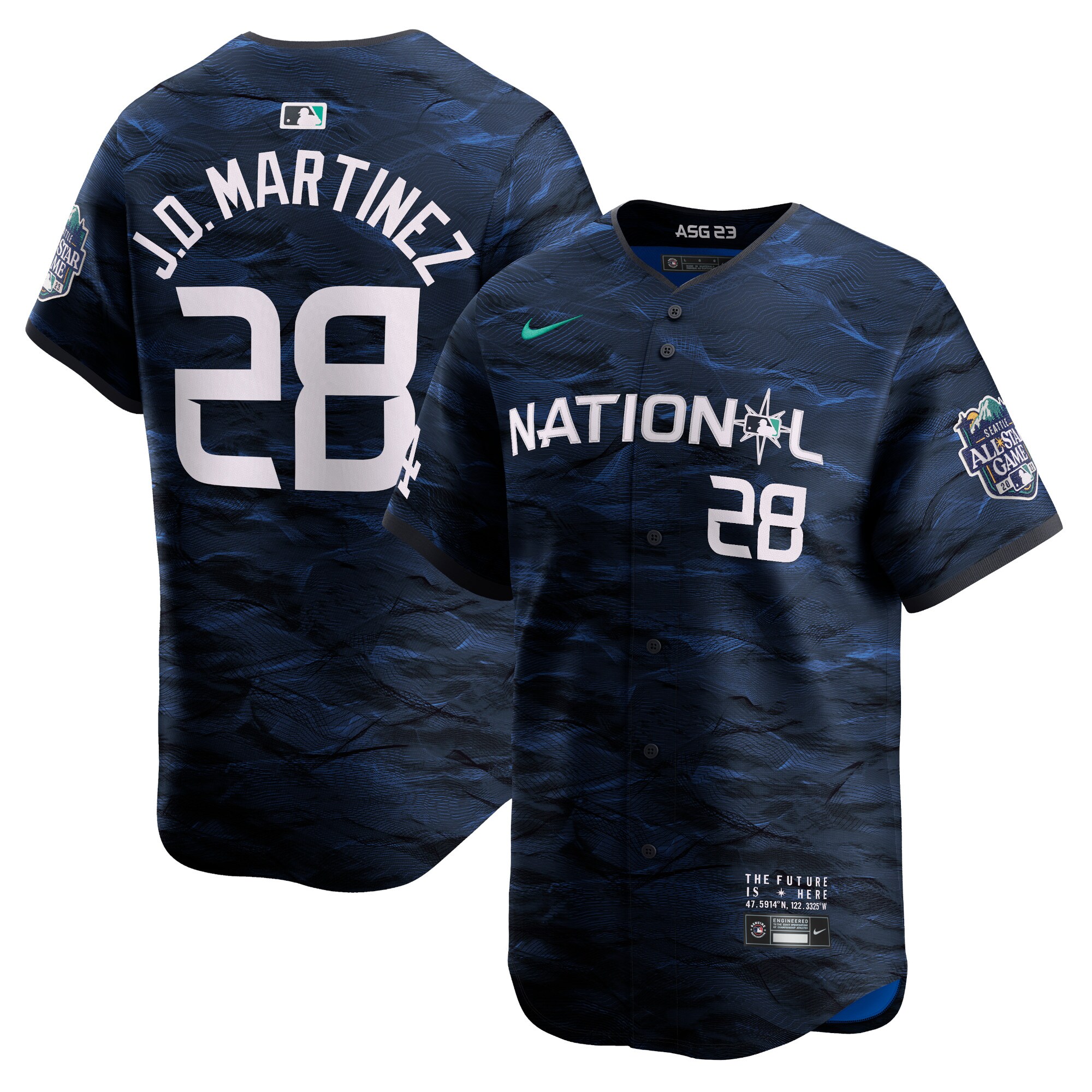 J.D. Martinez National League  2023 MLB All-Star Game Limited Player Jersey - Royal