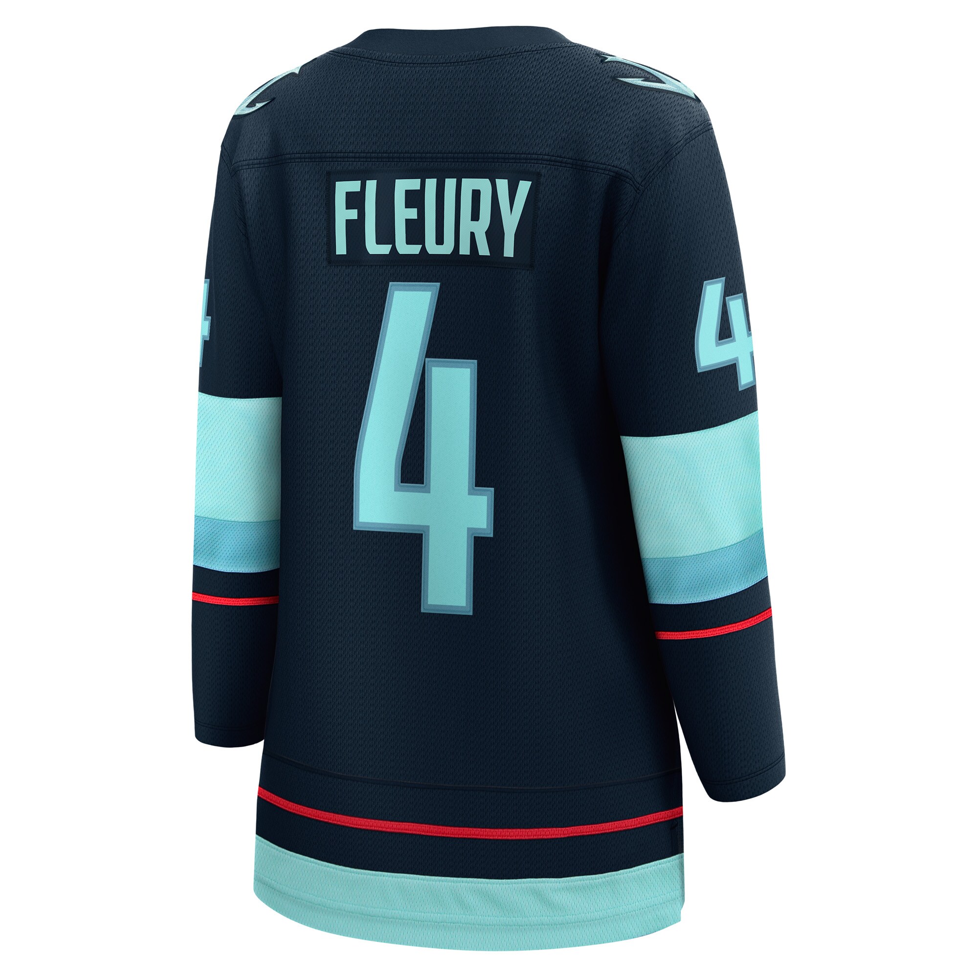 Haydn Fleury Seattle Kraken Women's Home Breakaway Player Jersey - Deep Sea Blue