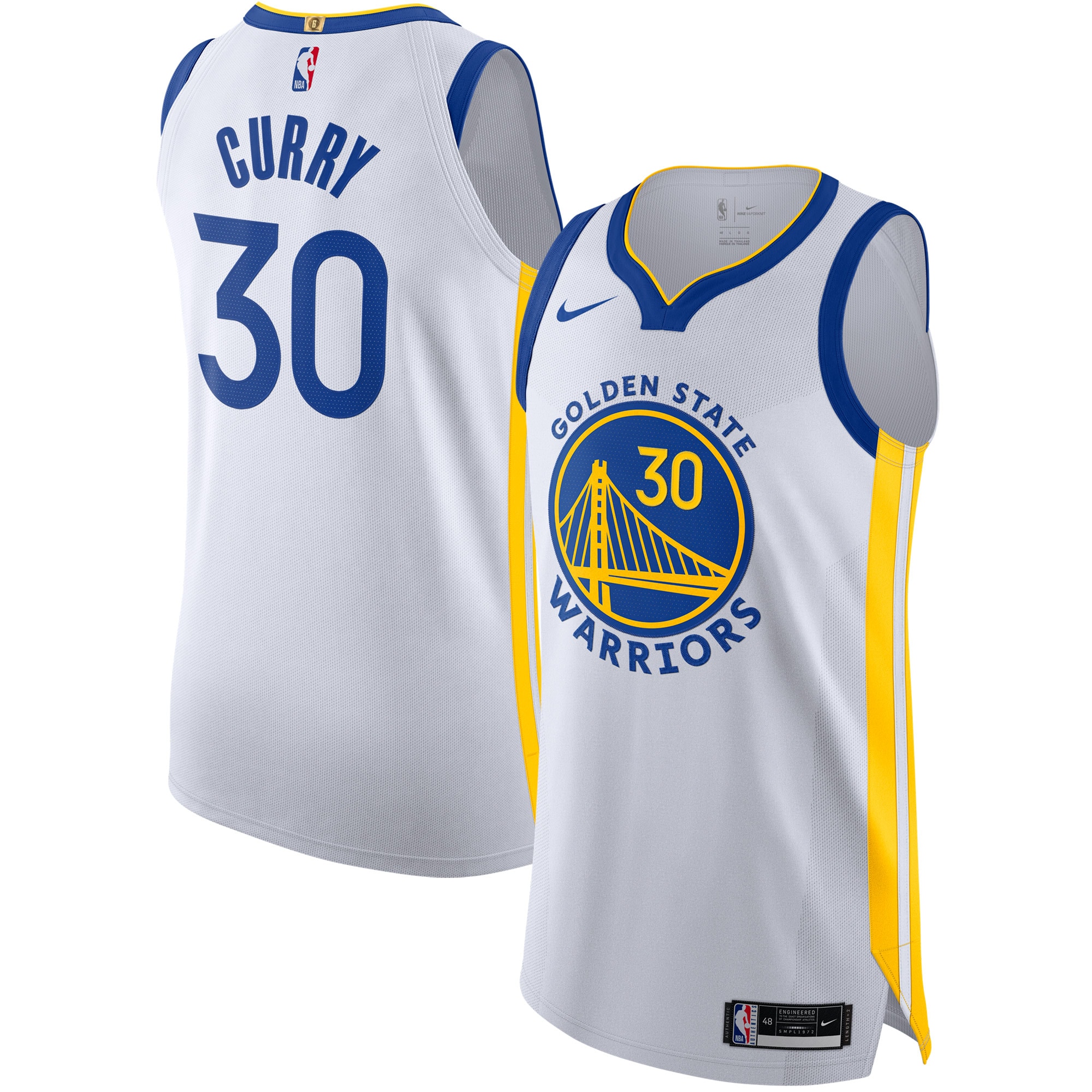 Stephen Curry Golden State Warriors 2020/21 Authentic Jersey - Association Edition - White