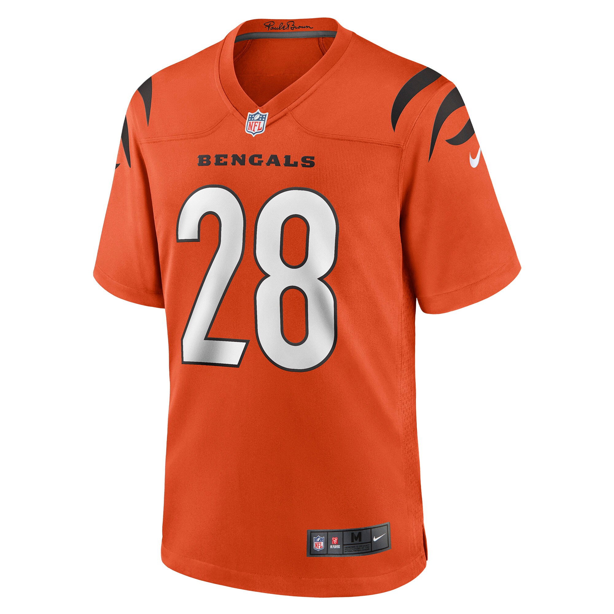 Joe Mixon Cincinnati Bengals  Game Jersey - Orange