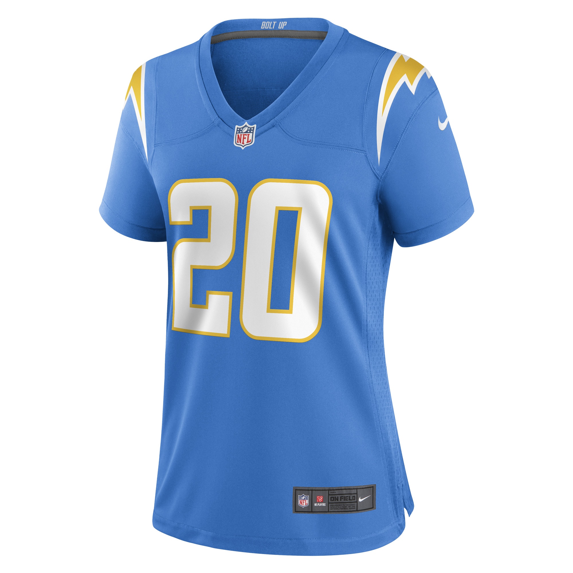 Sony Michel Los Angeles Chargers  Women's Game Player Jersey - Powder Blue
