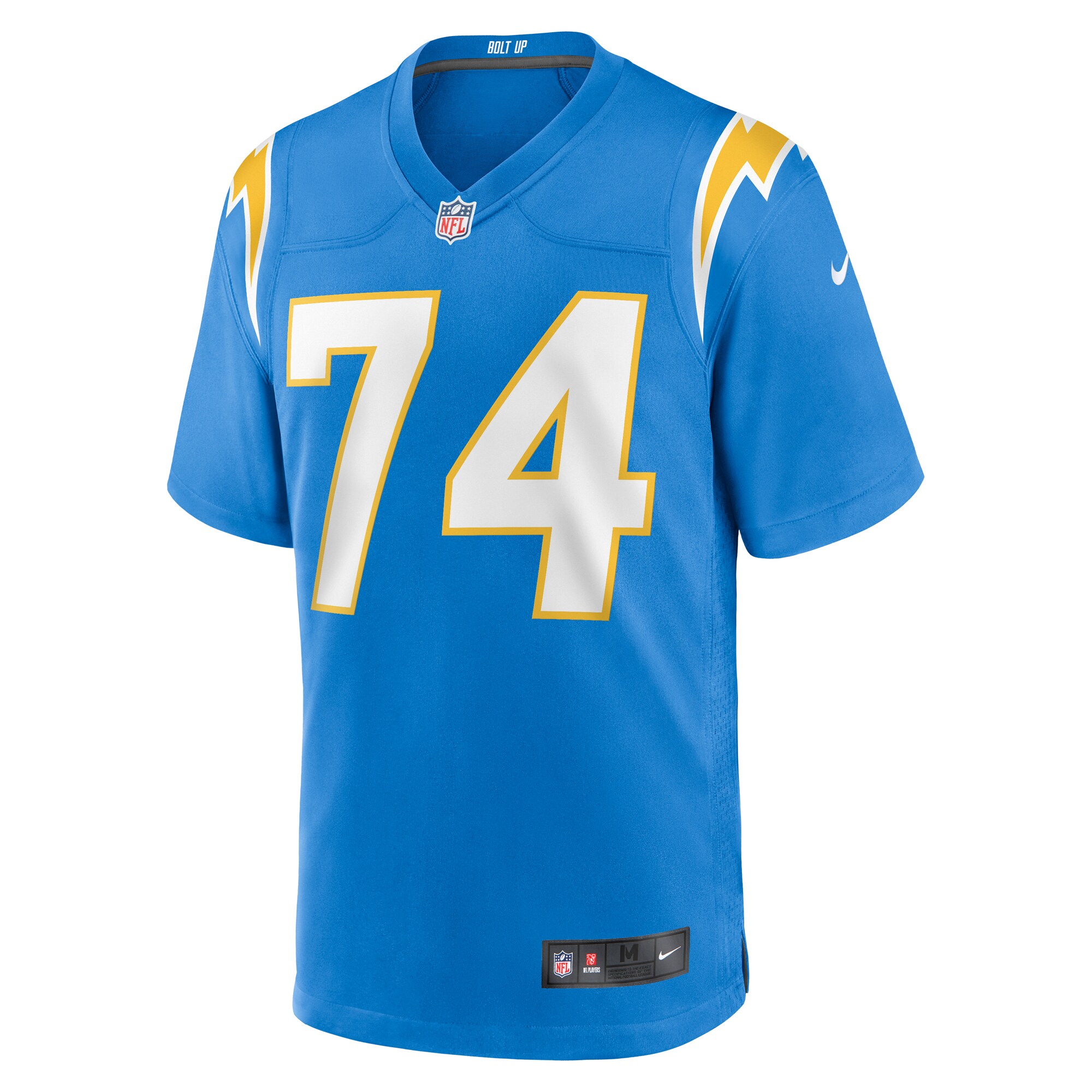 Matt Kaskey Los Angeles Chargers Team Game Jersey - Powder Blue