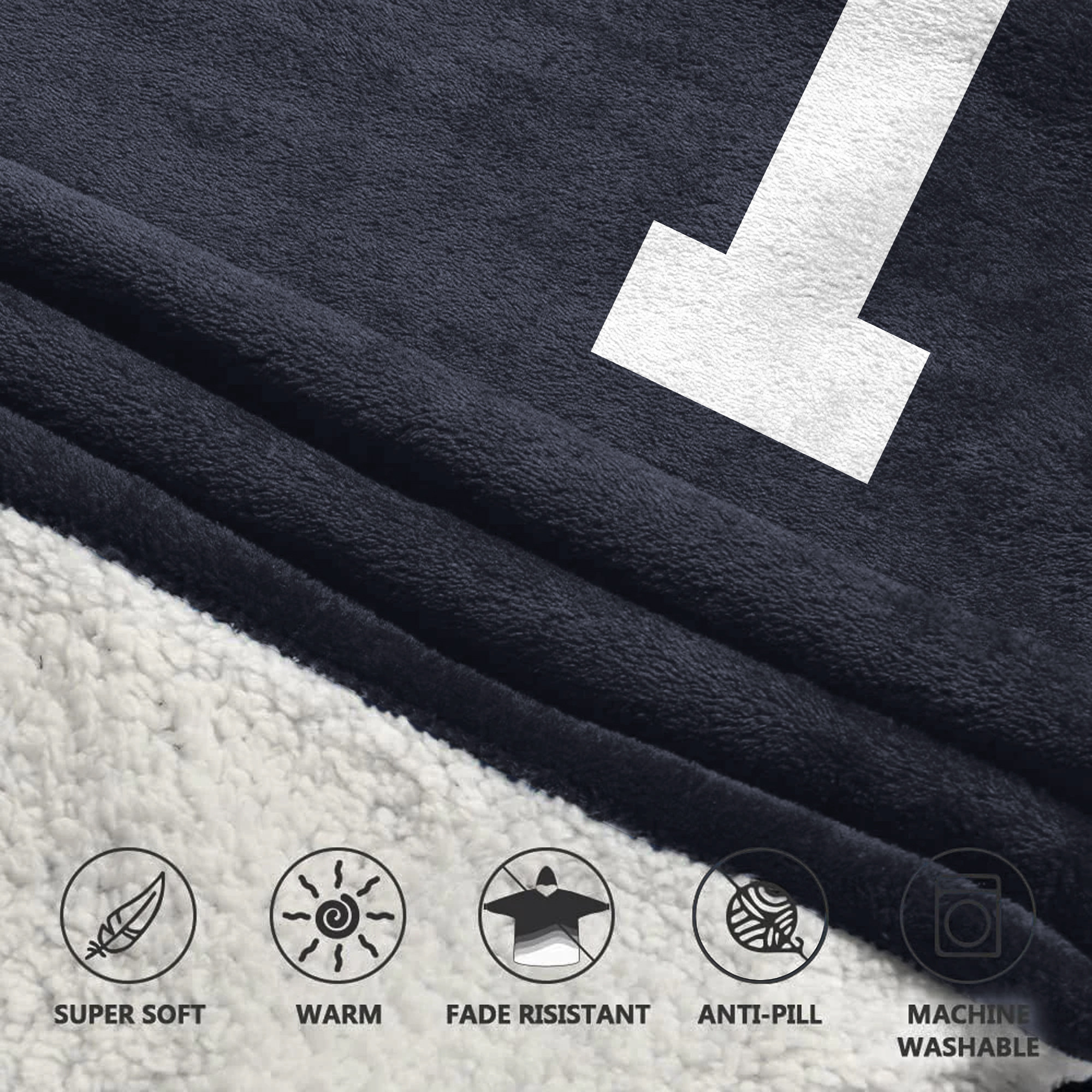 Kid #1 Auburn Football Unisex Blanket Hoodie