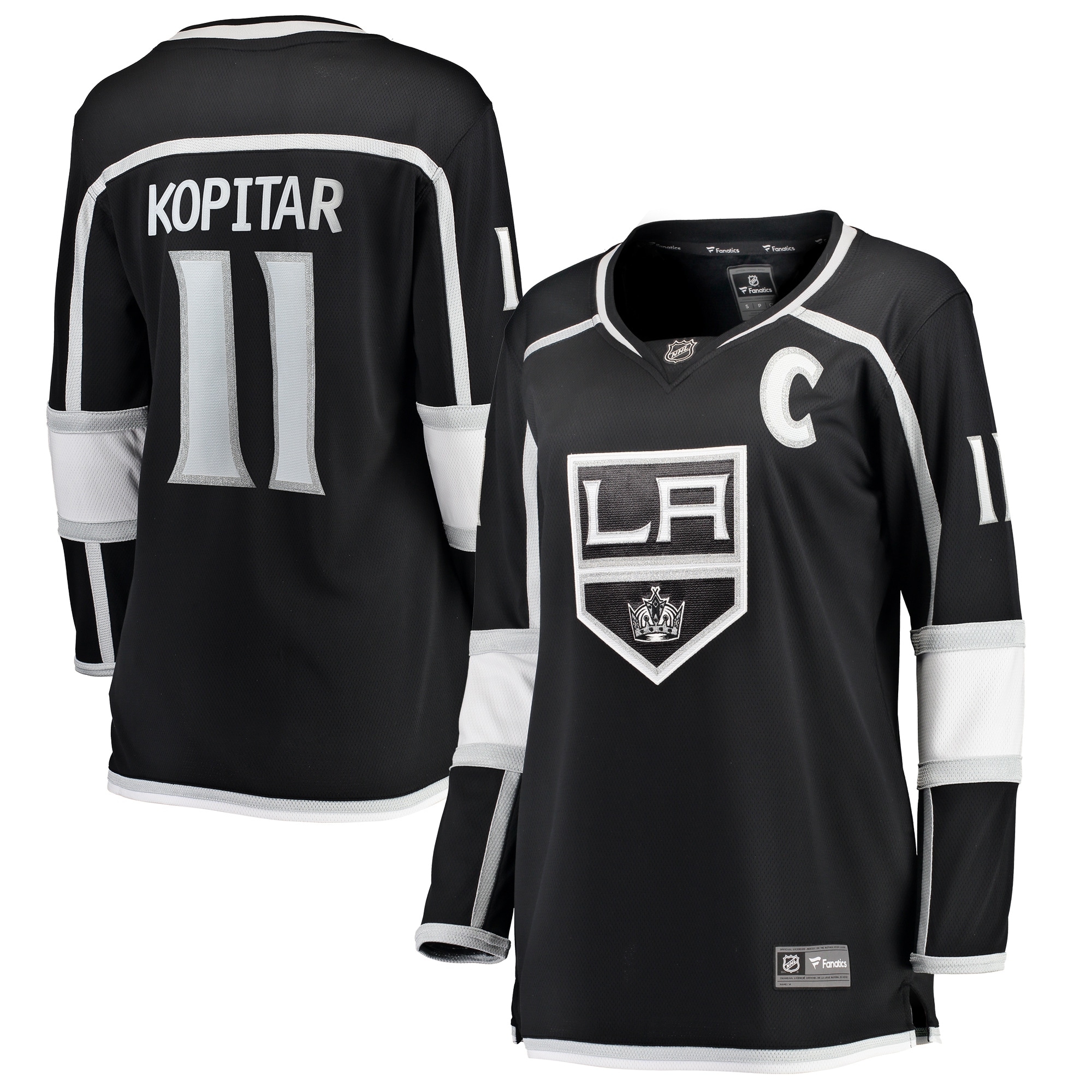 Anze Kopitar Los Angeles Kings Women's Home Breakaway Player Jersey - Black