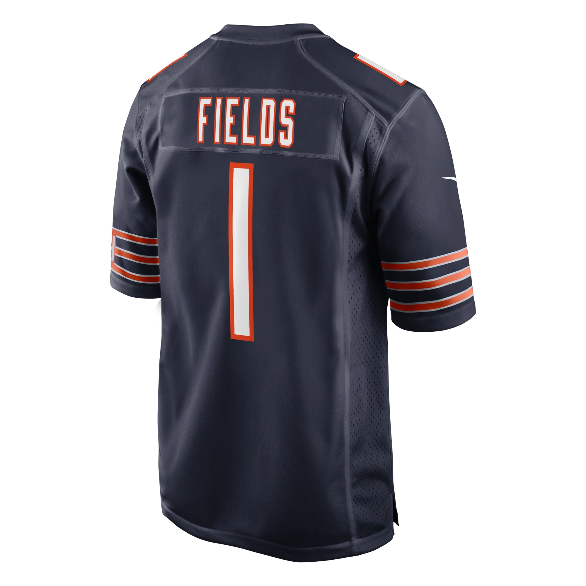 Justin Fields Chicago Bears  Game Jersey - Navy