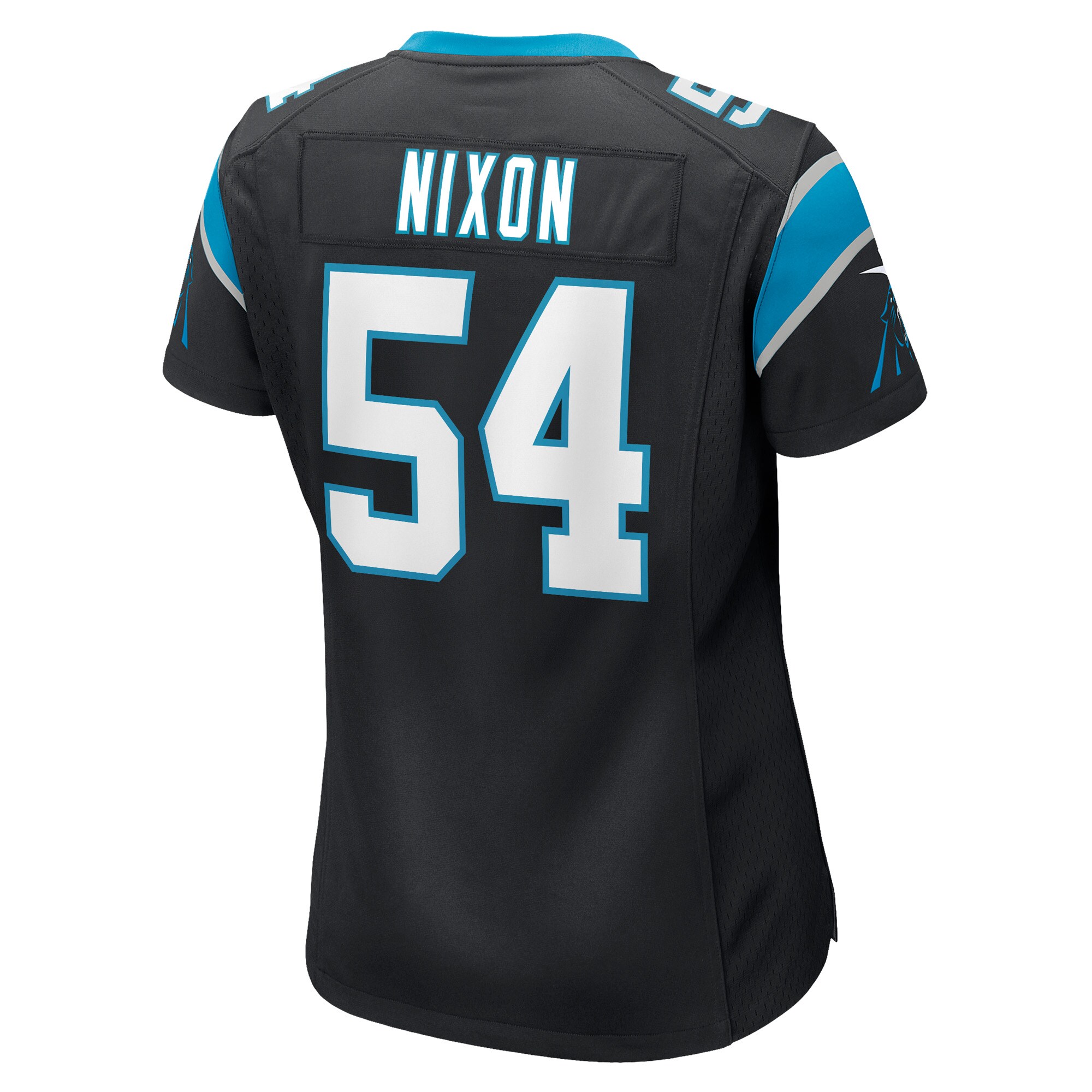 Daviyon Nixon Carolina Panthers  Women's Game Player Jersey - Black