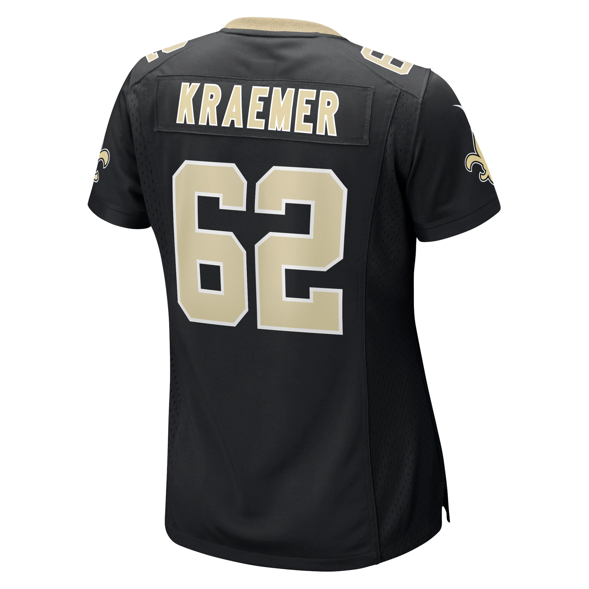 Tommy Kraemer New Orleans Saints Women's Team Game Jersey -  Black