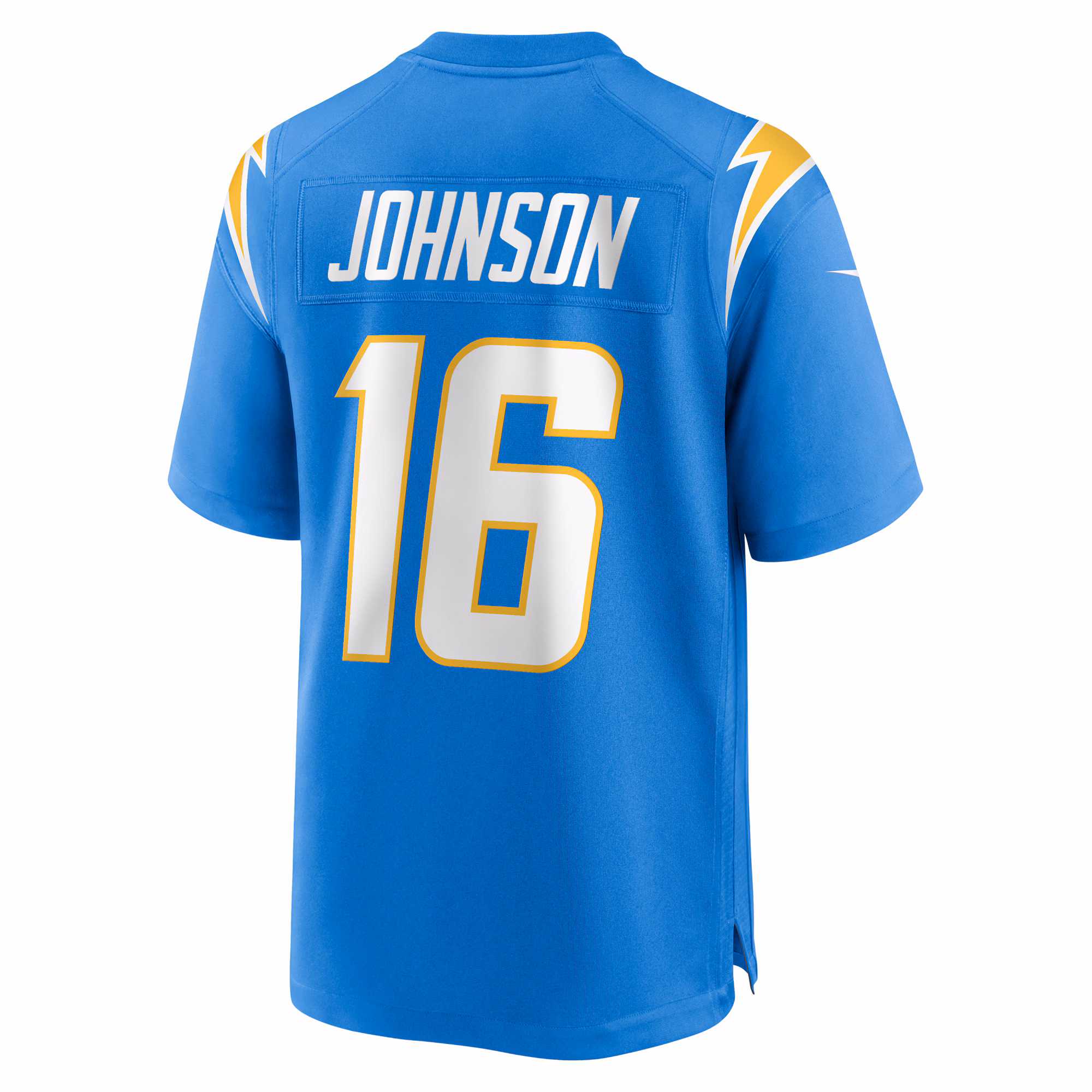 Tyler Johnson Los Angeles Chargers Team Game Jersey -  Powder Blue