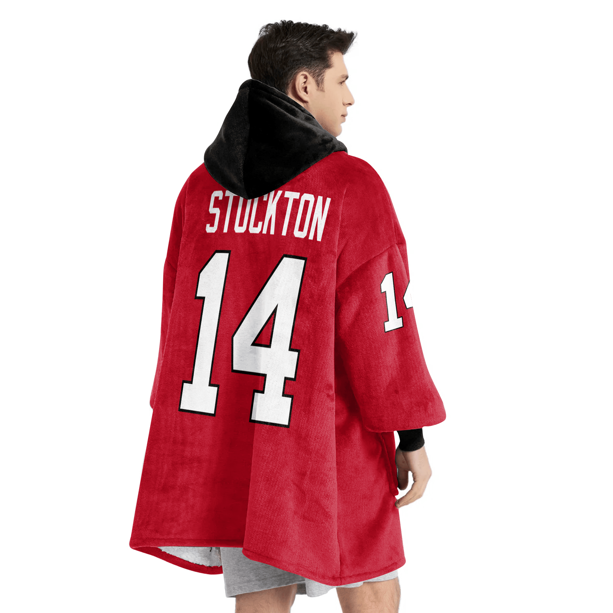 Adult G.S 14 Georgia Football Unisex Blanket Hoodie