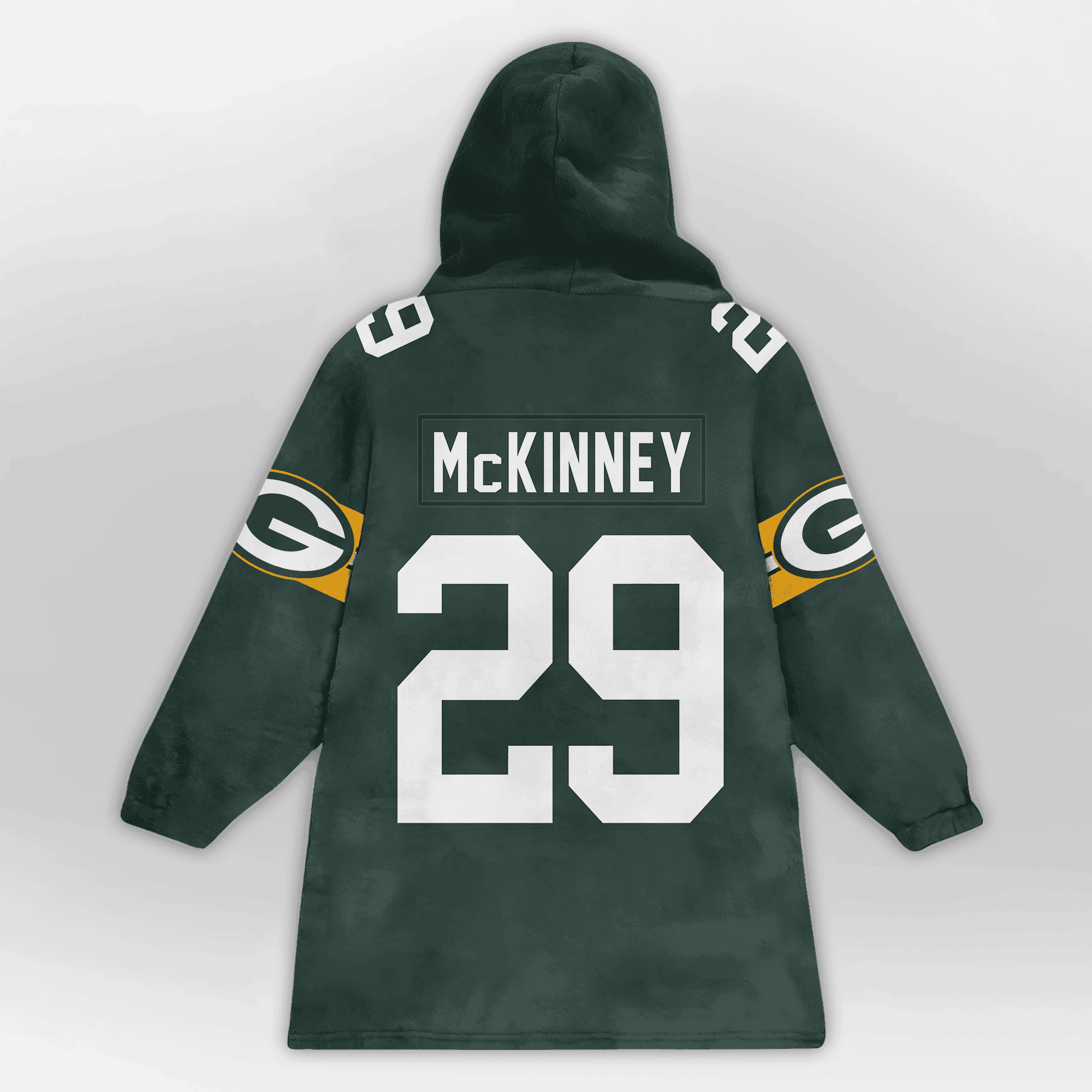 Kid 29 Green Bay Football Unisex Blanket Hoodie