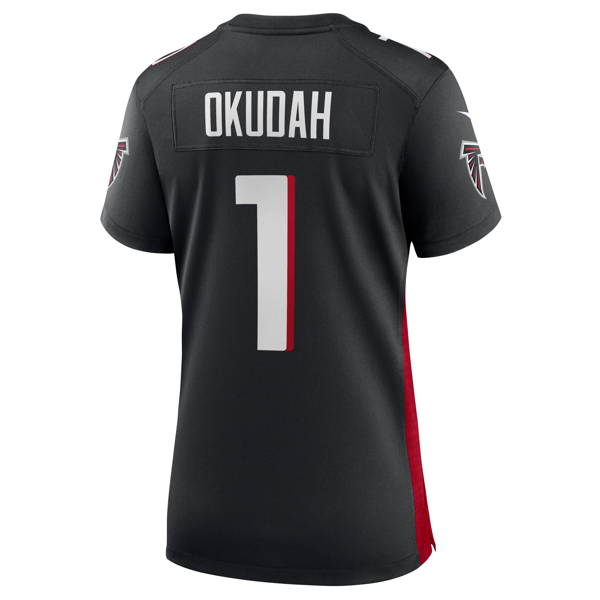 Jeff Okudah Atlanta Falcons Women's Game Player Jersey - Black