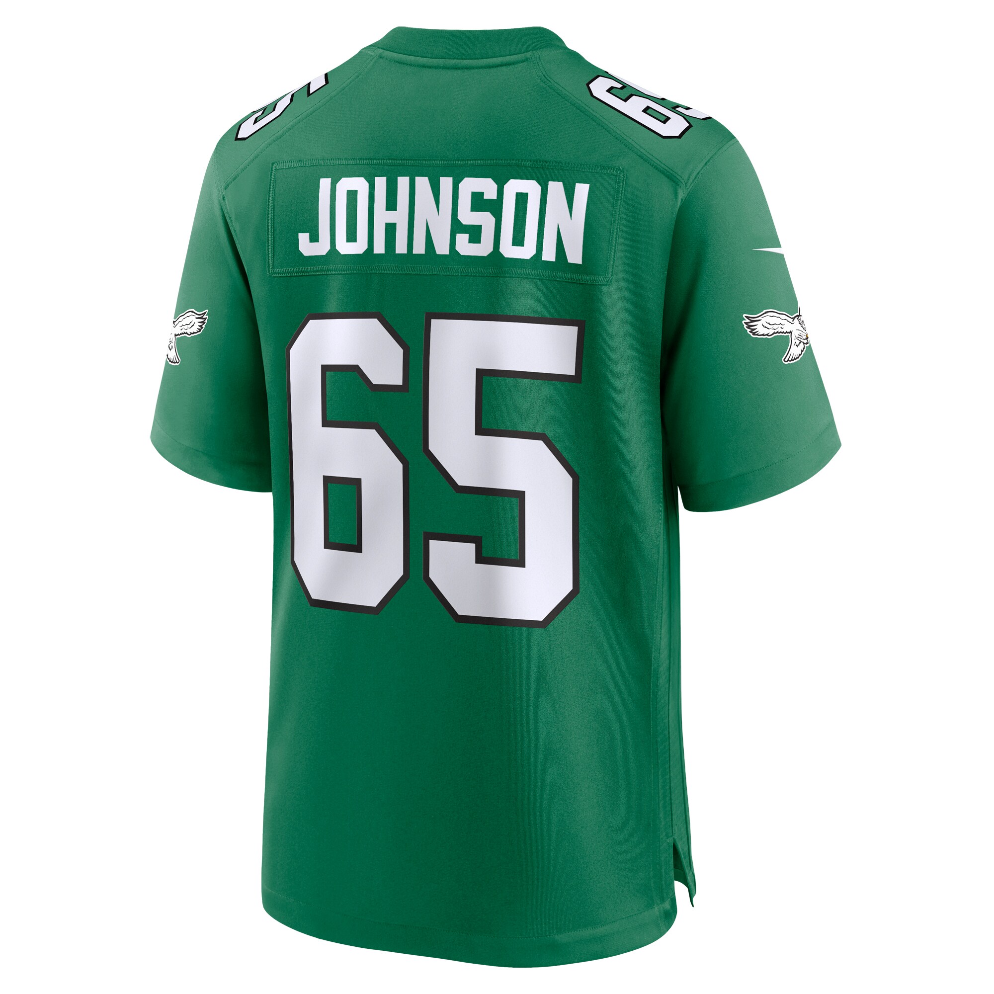 Lane Johnson Philadelphia Eagles Alternate Game Jersey - Kelly Green