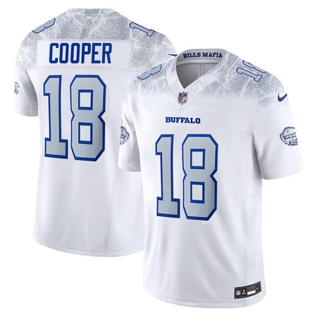 Men's Amari Cooper #18 Buffalo Bills Dri-FIT Rivalries Collection Limited Jersey-White