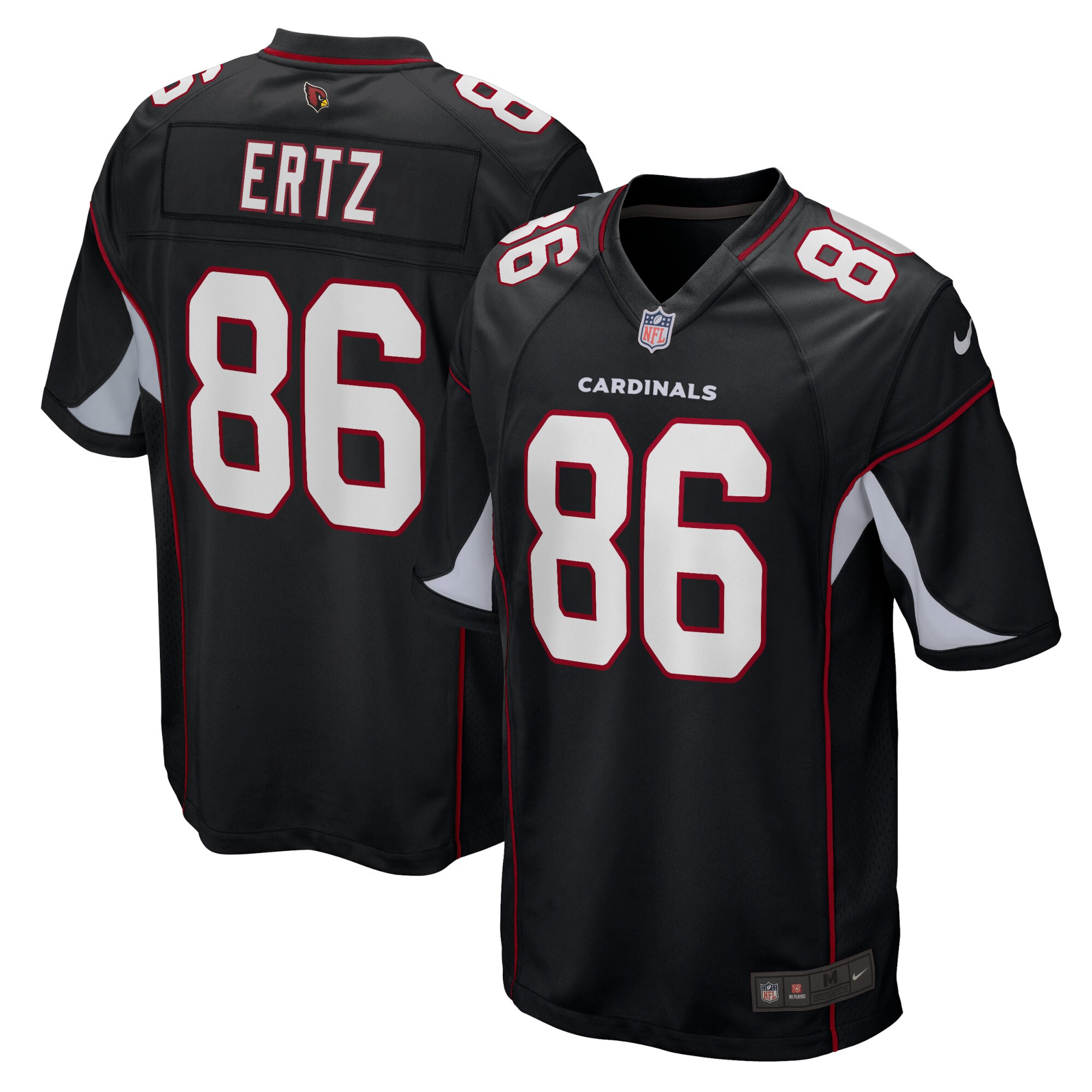 Zach Ertz Arizona Cardinals  Alternate Player Game Jersey - Black