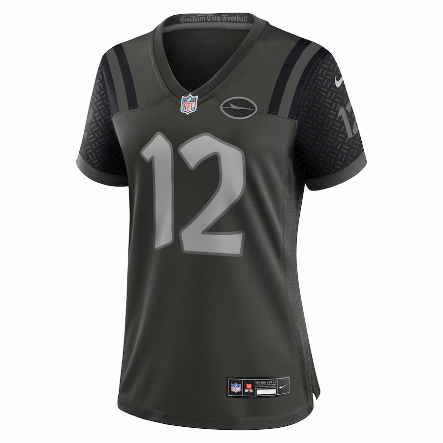 Joe Namath #12 New York Jets Women's 2025 Rivalries Collection Retired Player Game Jersey - Gotham Green