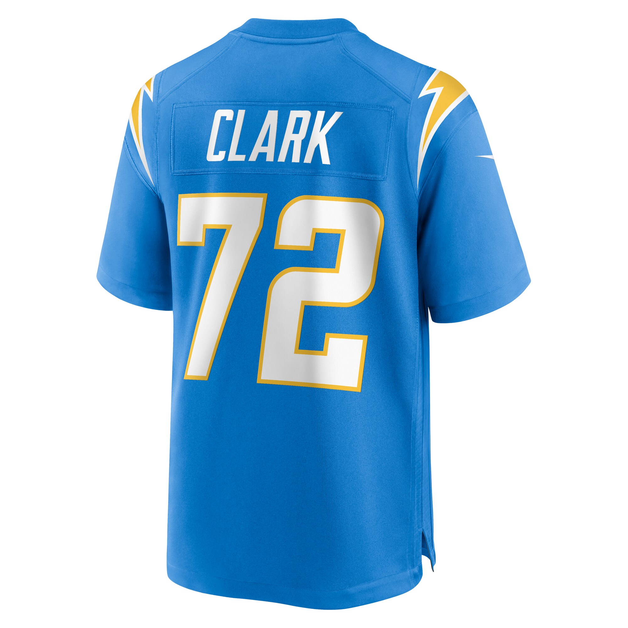 Jerrod Clark Los Angeles Chargers Team Game Jersey -  Powder Blue