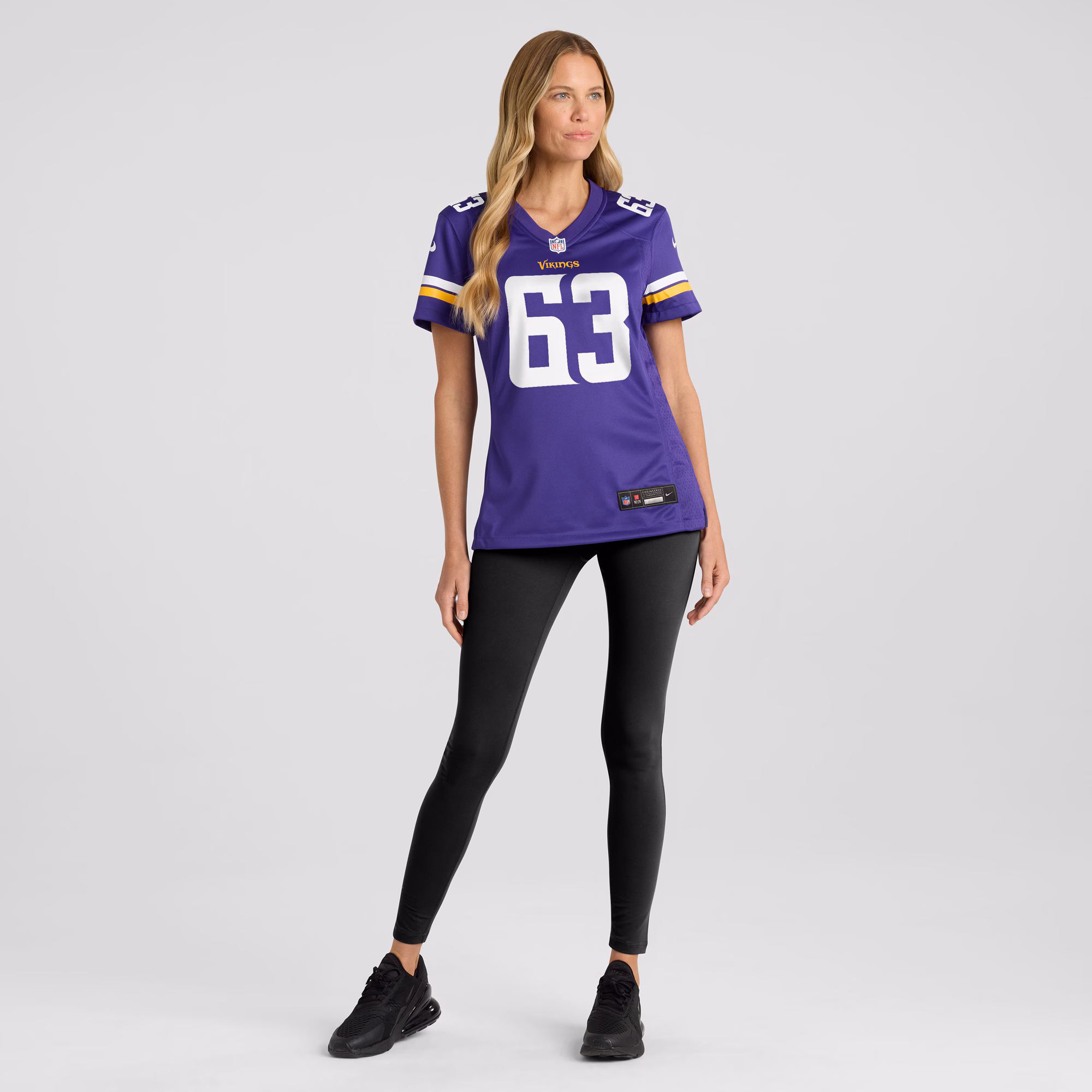 Coy Cronk Minnesota Vikings Women's Team Game Jersey -  Purple
