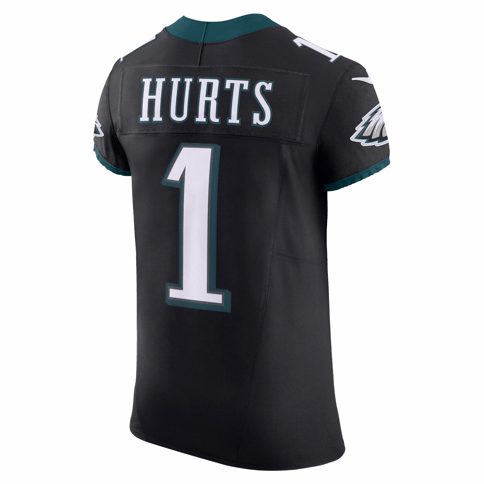 Jalen Hurts Philadelphia Eagles #1  Alternate Vapor F.U.S.E. Elite Jersey - Black