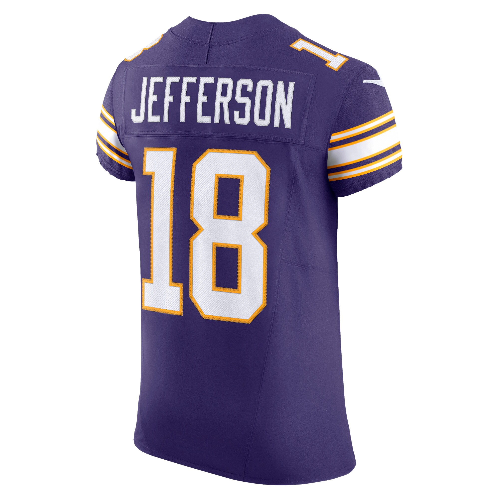Justin Jefferson Minnesota Vikings Alternate Vapor F.U.S.E. Elite Jersey - Purple