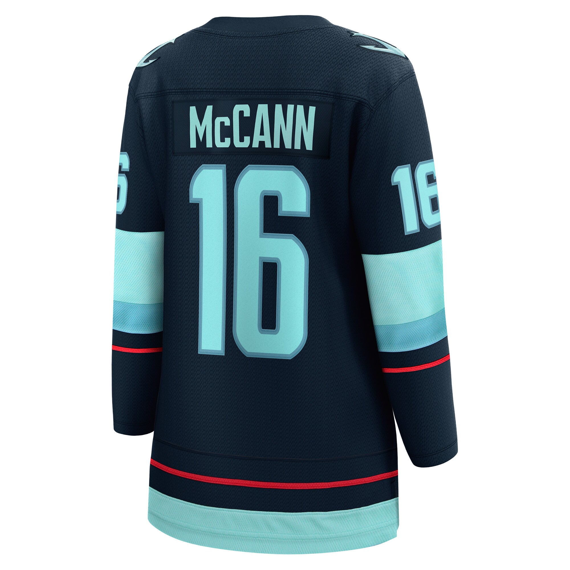 Jared McCann Seattle Kraken Women's Home Breakaway Player Jersey - Deep Sea Blue