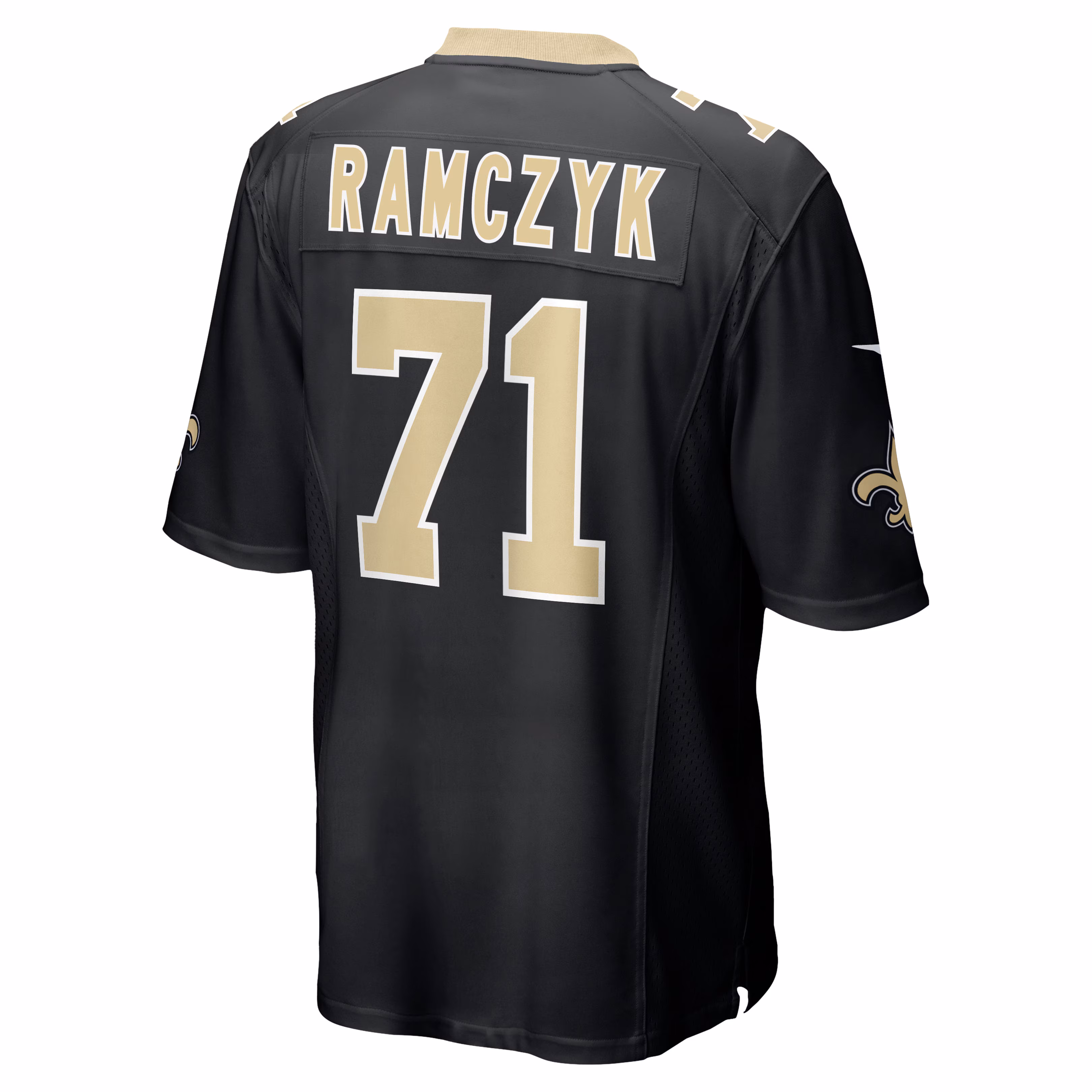 Ryan Ramczyk New Orleans Saints Game Jersey - Black