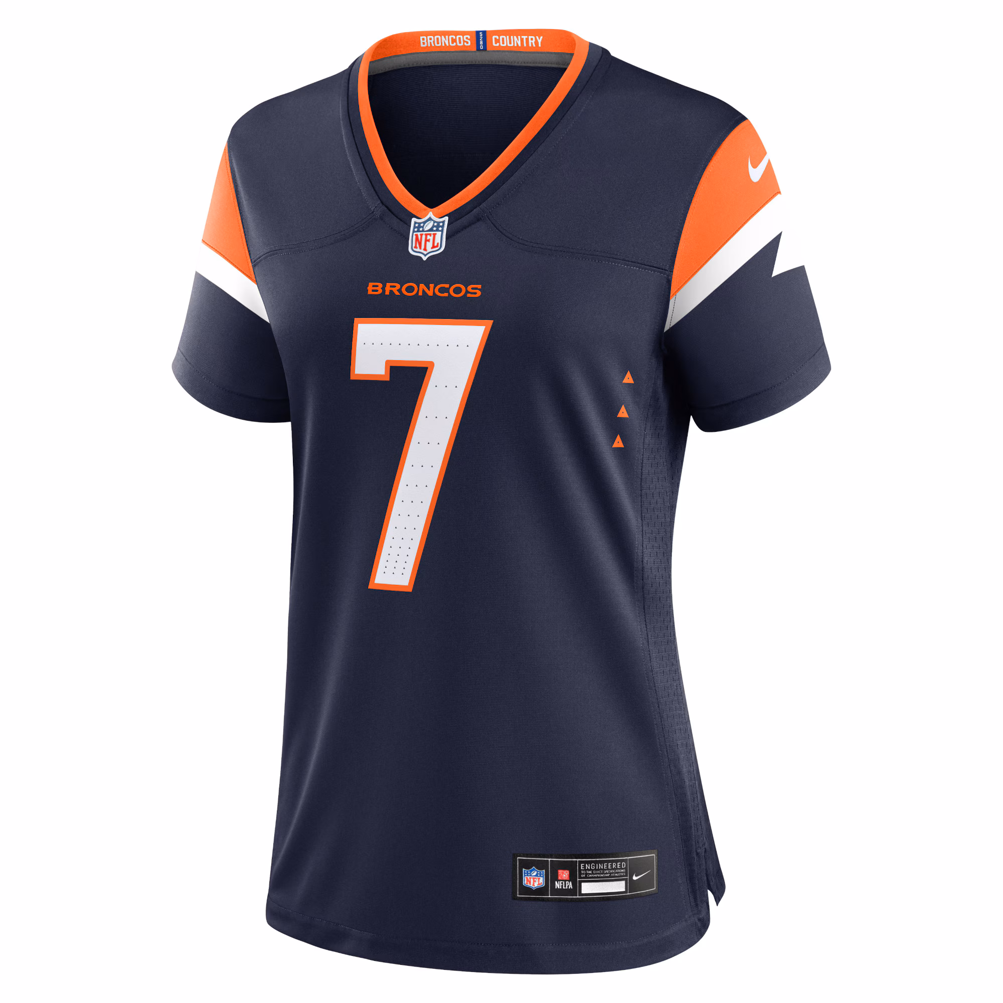 John Elway Denver Broncos Women's Mile High Collection Retired Player Game Jersey - Orange