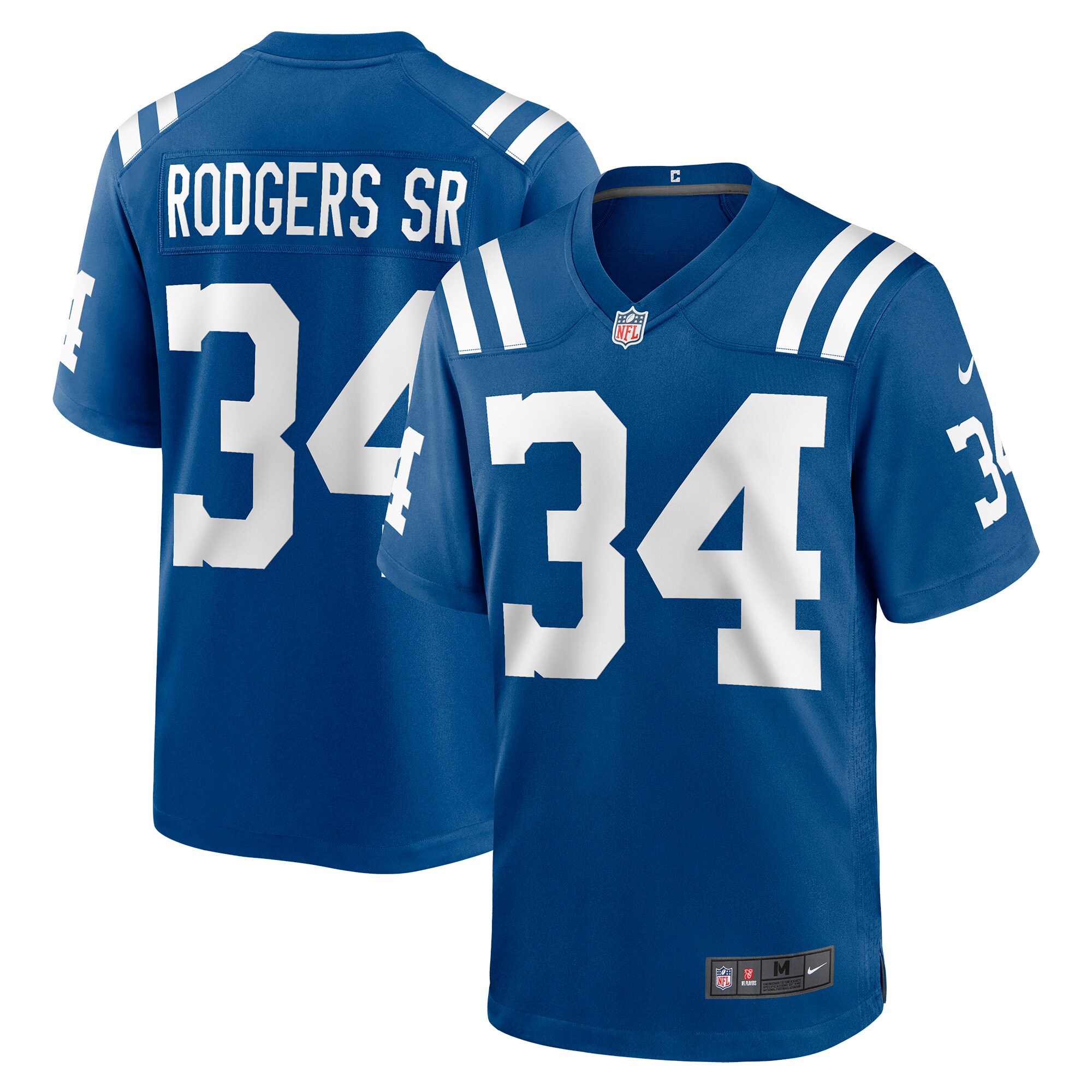 Isaiah Rodgers Indianapolis Colts  Home Player Game Jersey - Royal