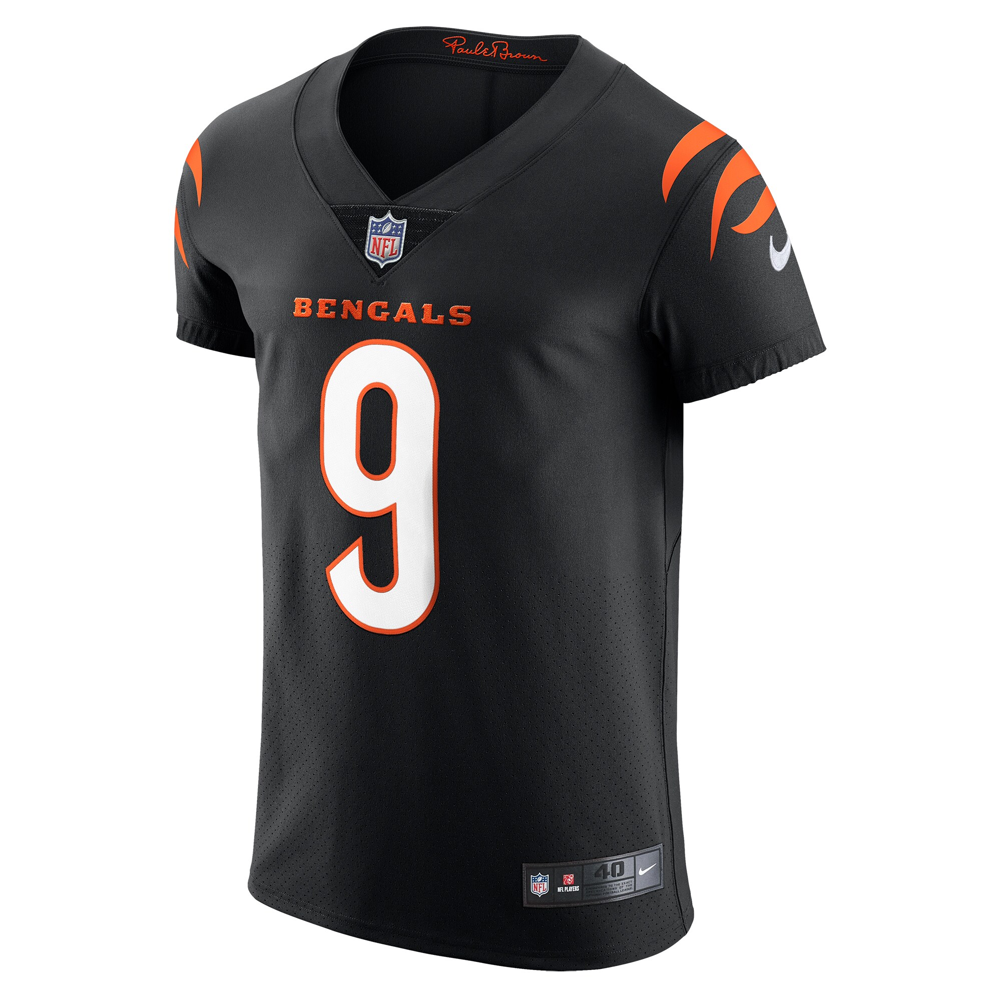 Joe Burrow Cincinnati Bengals Vapor Elite Jersey - Black