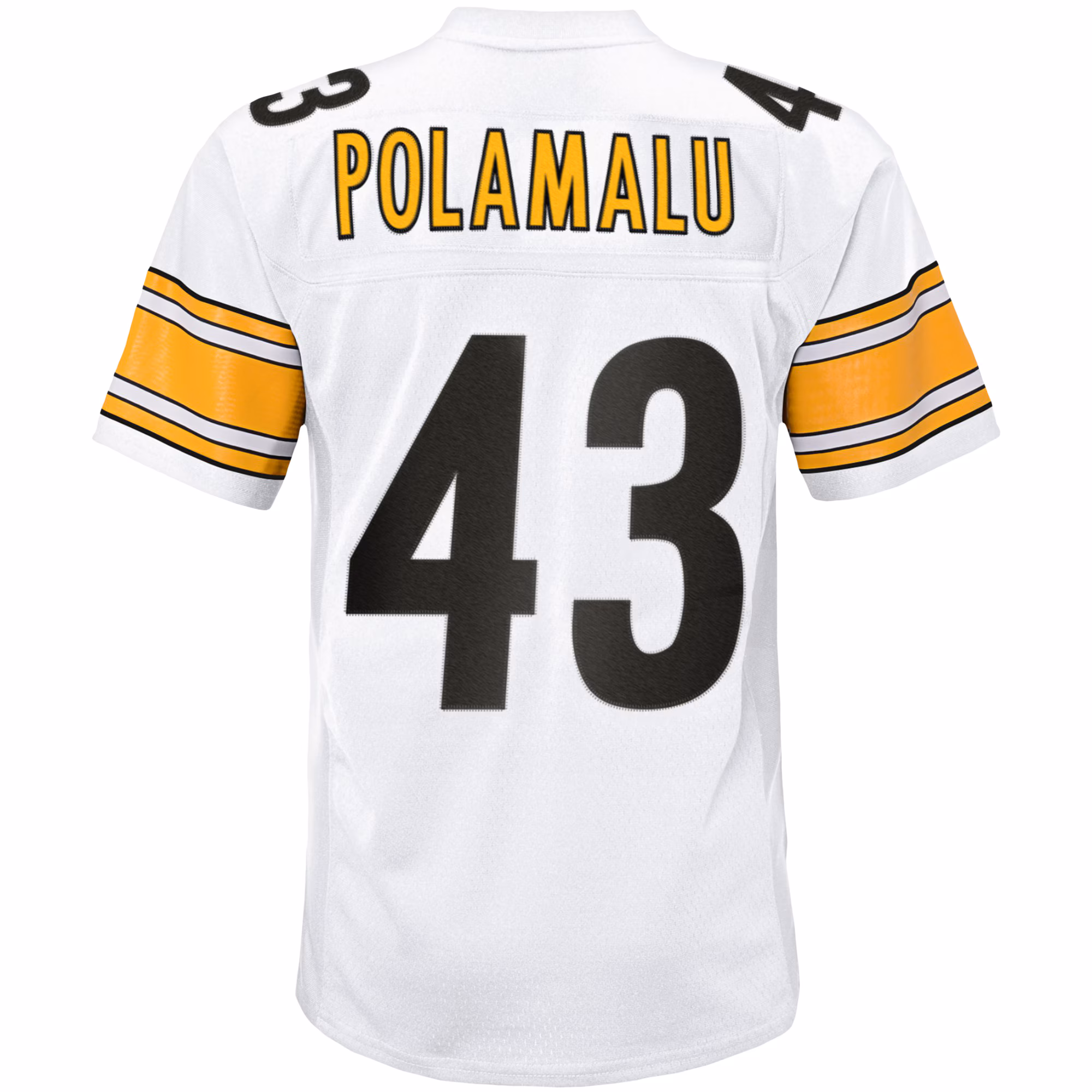 Troy Polamalu Pittsburgh Steelers Youth 2005 Retired Player Legacy Jersey - White
