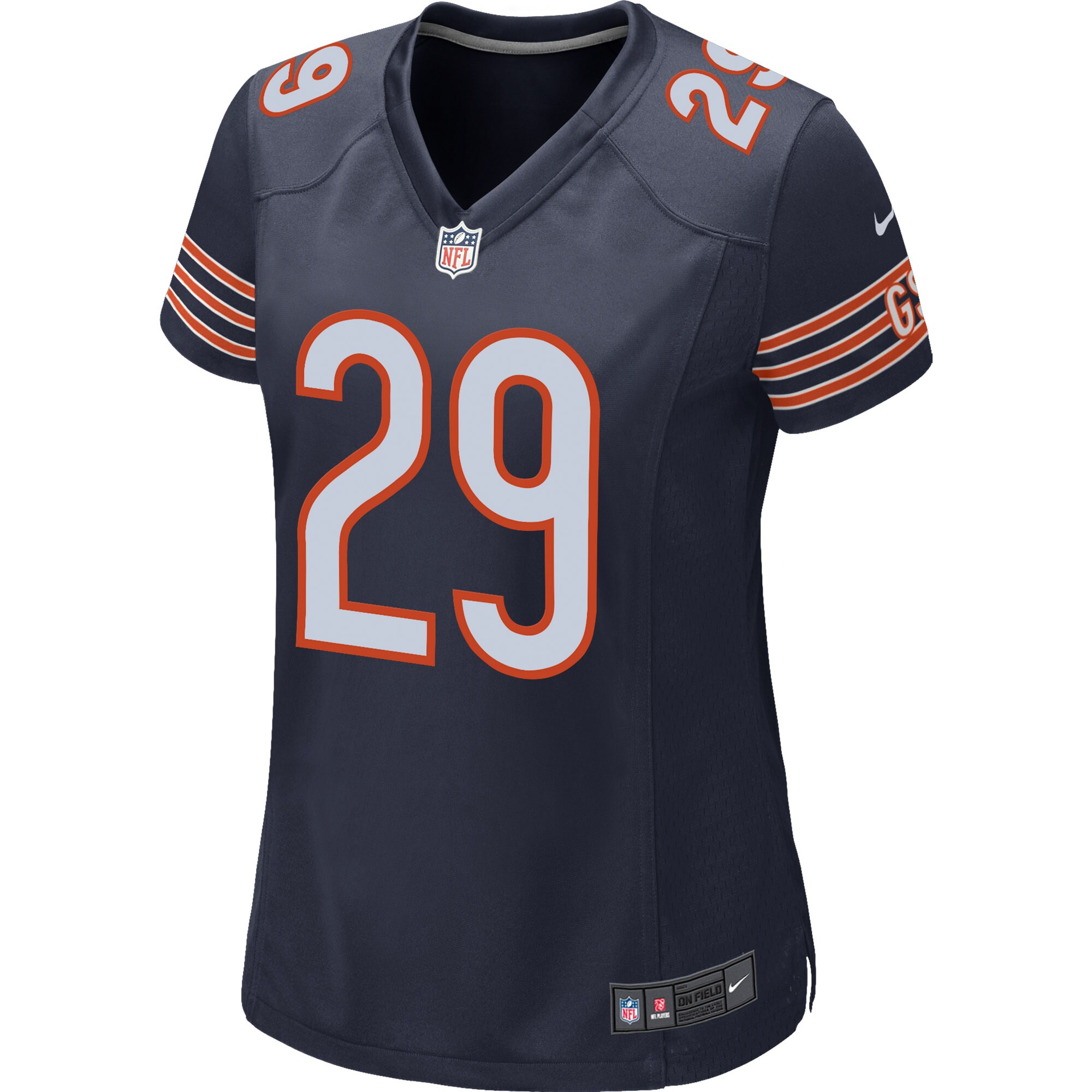 Tarik Cohen Chicago Bears  Women's Game Player Jersey - Navy