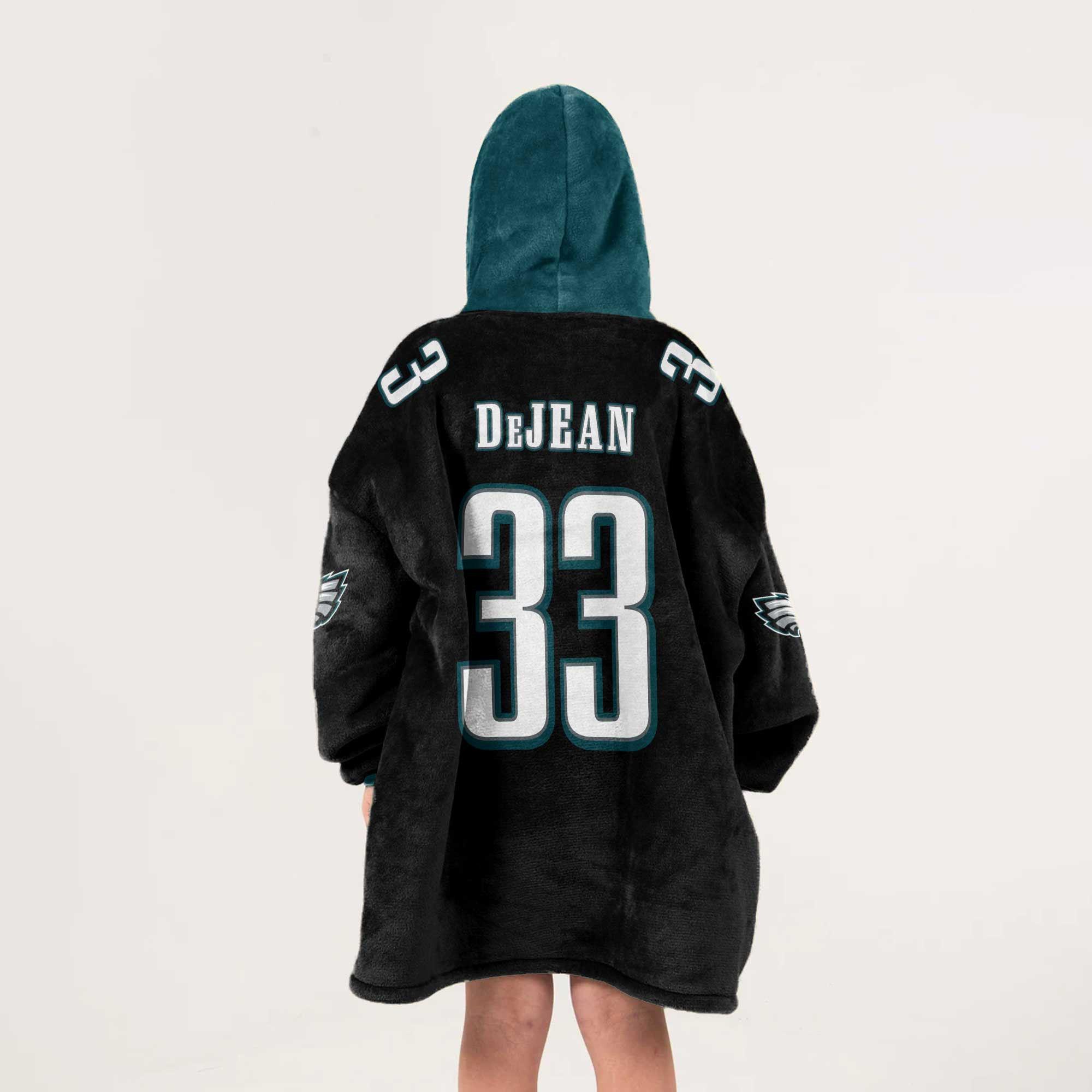 Kid C.D 33 Philadelphia Football Unisex Blanket Hoodie