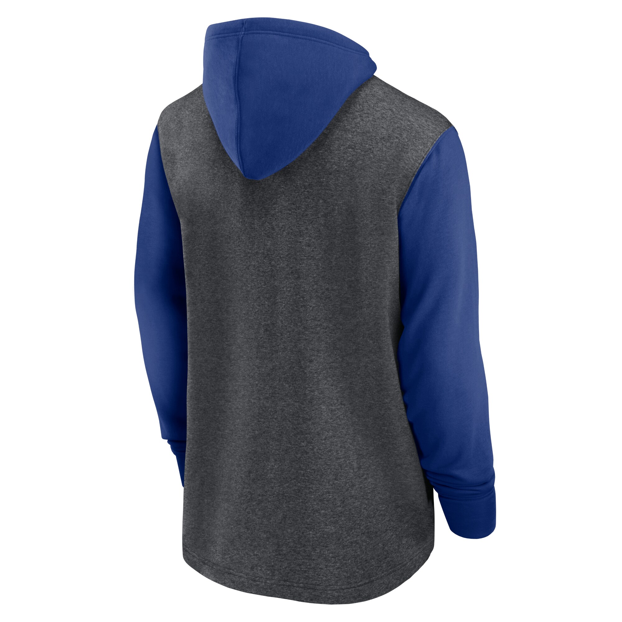 New York Giants Surrey Legacy Pullover Hoodie - Heathered Charcoal/Royal