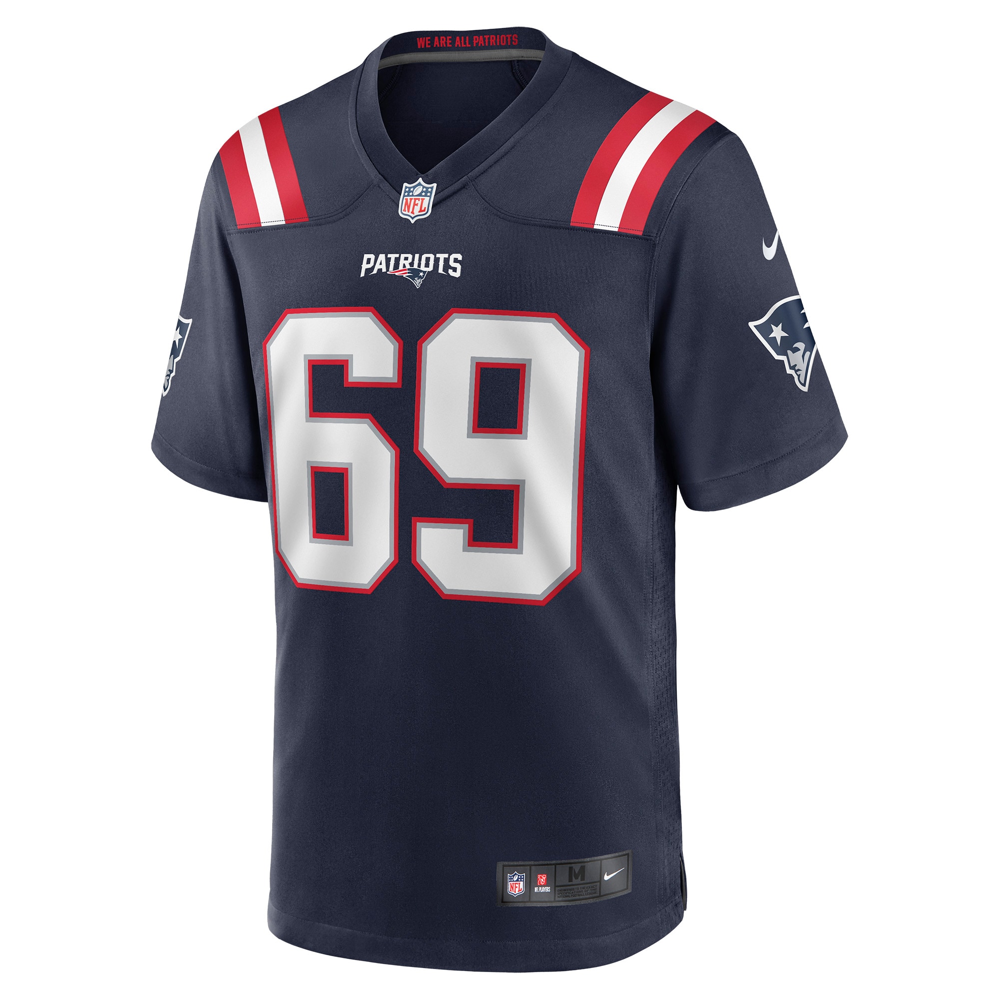 Cole Strange New England Patriots Player Game Jersey - Navy