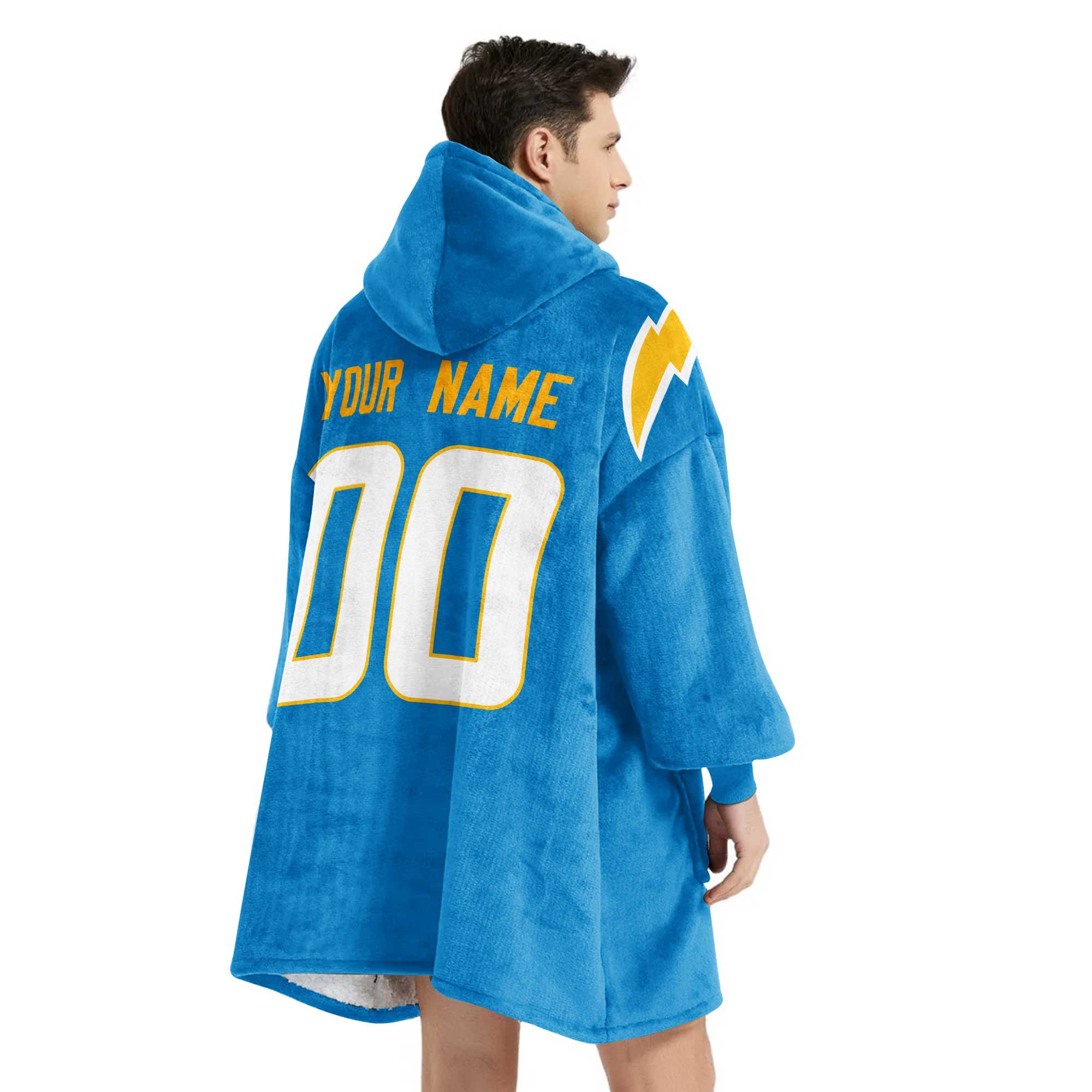 Adult Custom Blanket Hoodie Los Angeles Inspired Color