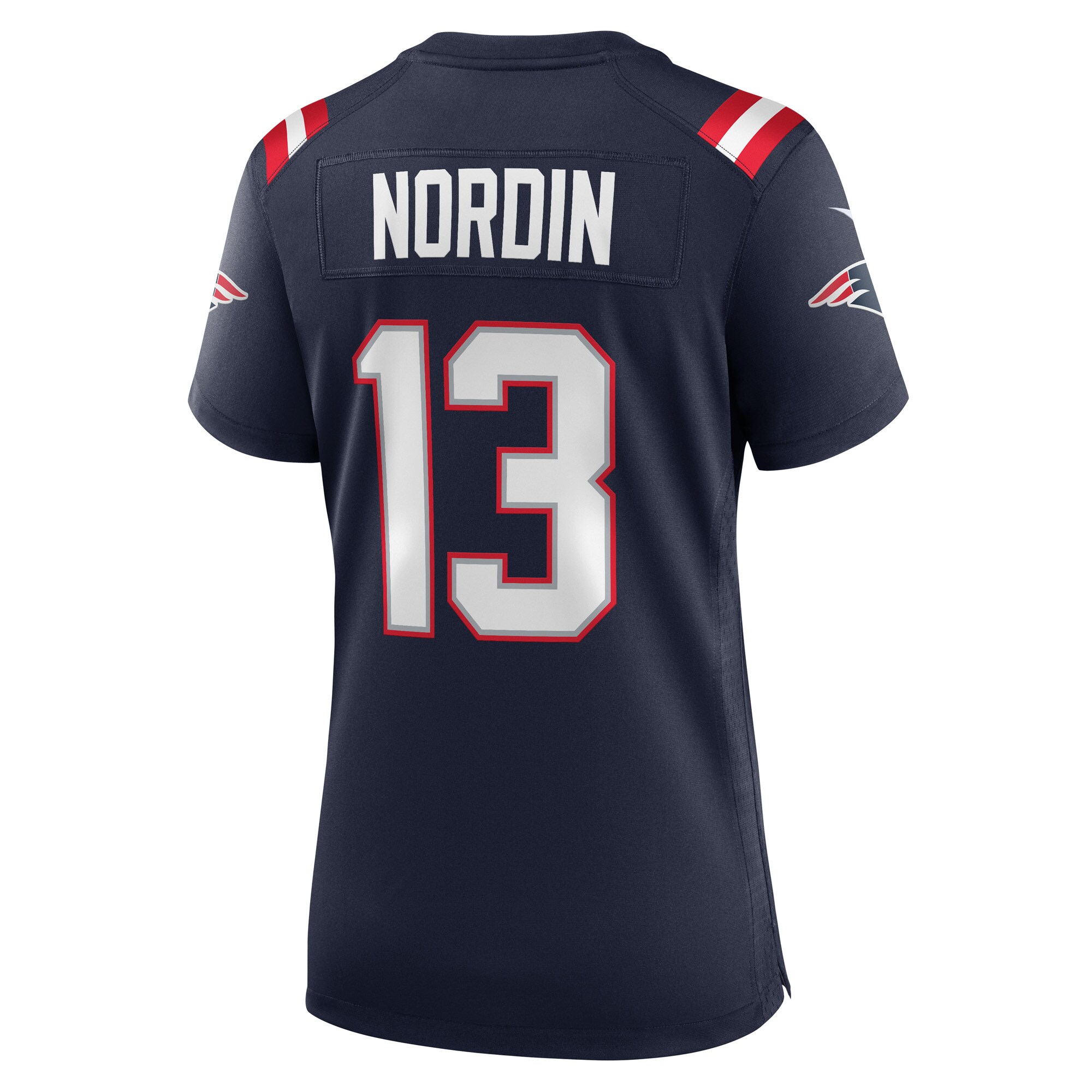 Quinn Nordin New England Patriots Women's Game Player Jersey - Navy