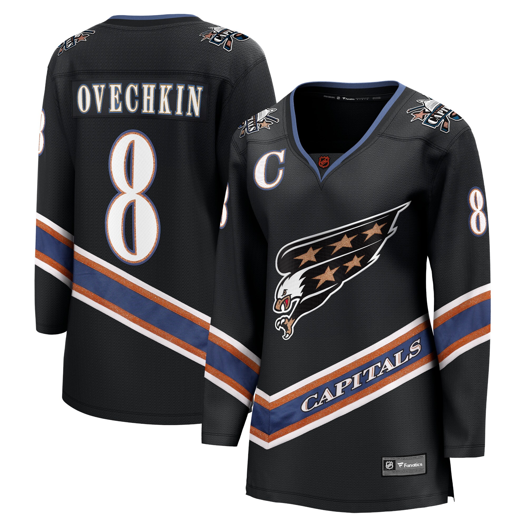 Alexander Ovechkin Washington Capitals Women's Special Edition 2.0 Breakaway Player Jersey - Black
