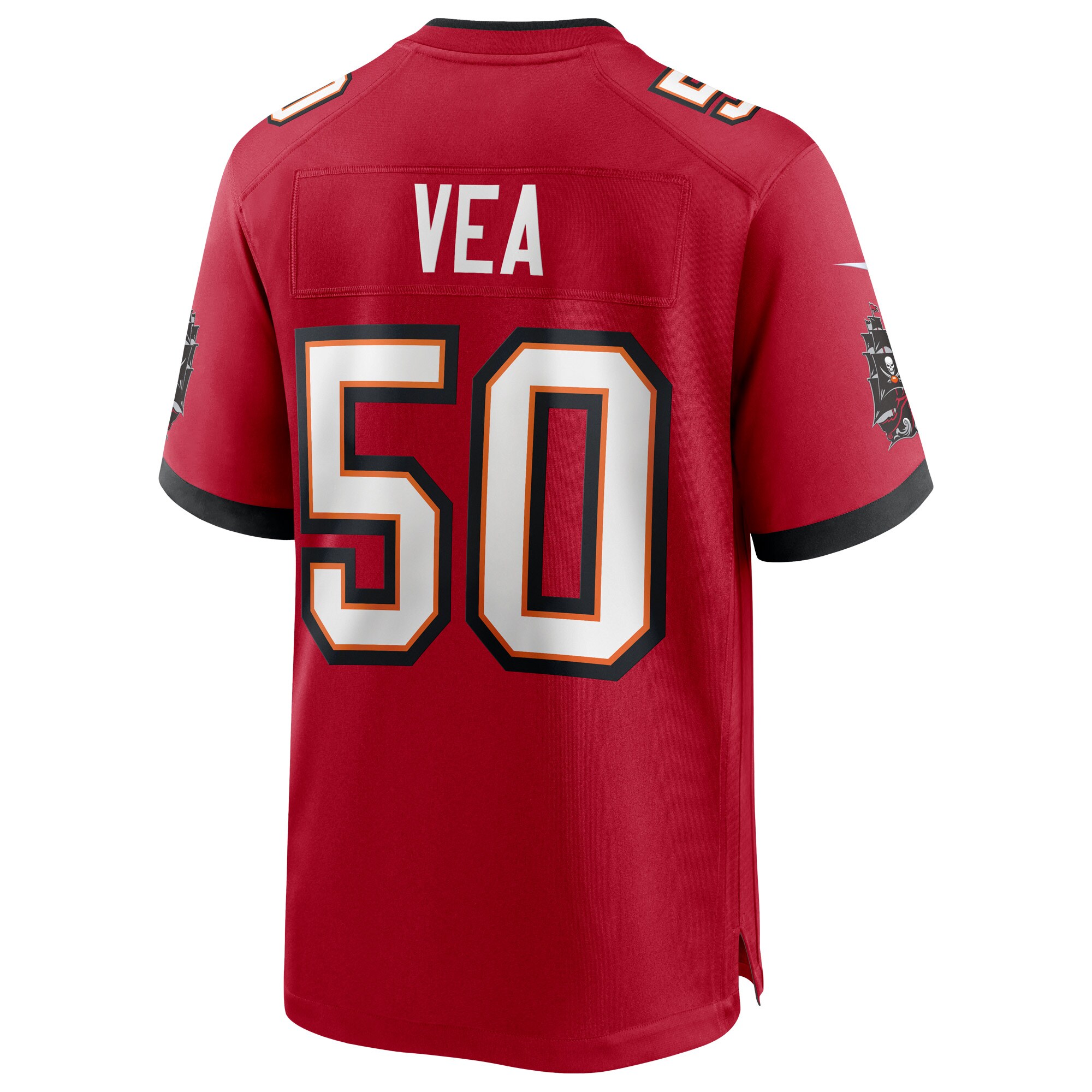 Vita Vea Tampa Bay Buccaneers  Game Jersey - Red