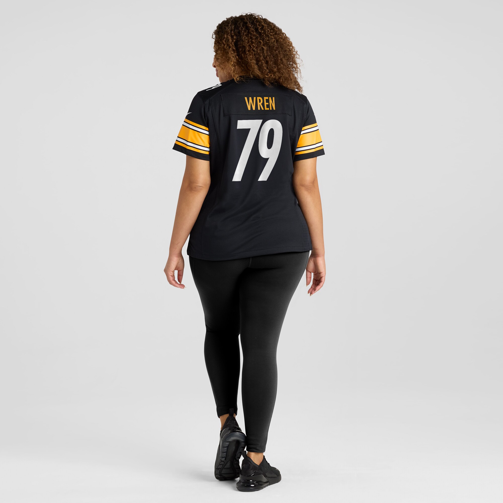 Renell Wren Pittsburgh Steelers Women's  Game Jersey -  Black