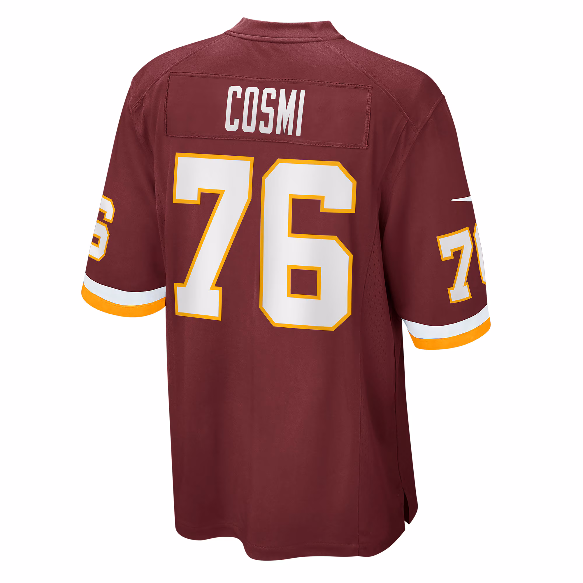 Sam Cosmi Washington Football Team Game Jersey - Burgundy